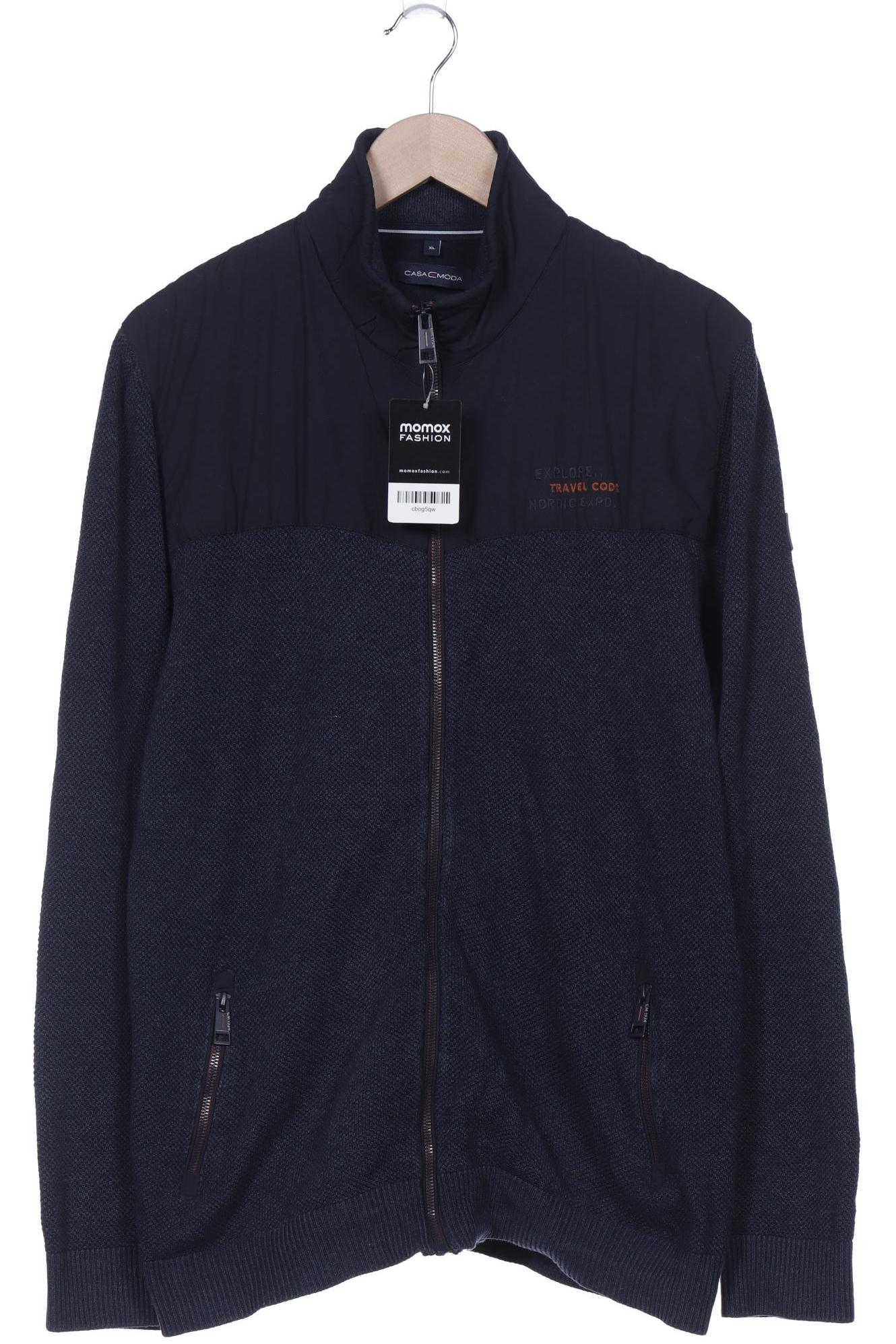 

Casa Moda Herren Strickjacke, marineblau, Gr. 54