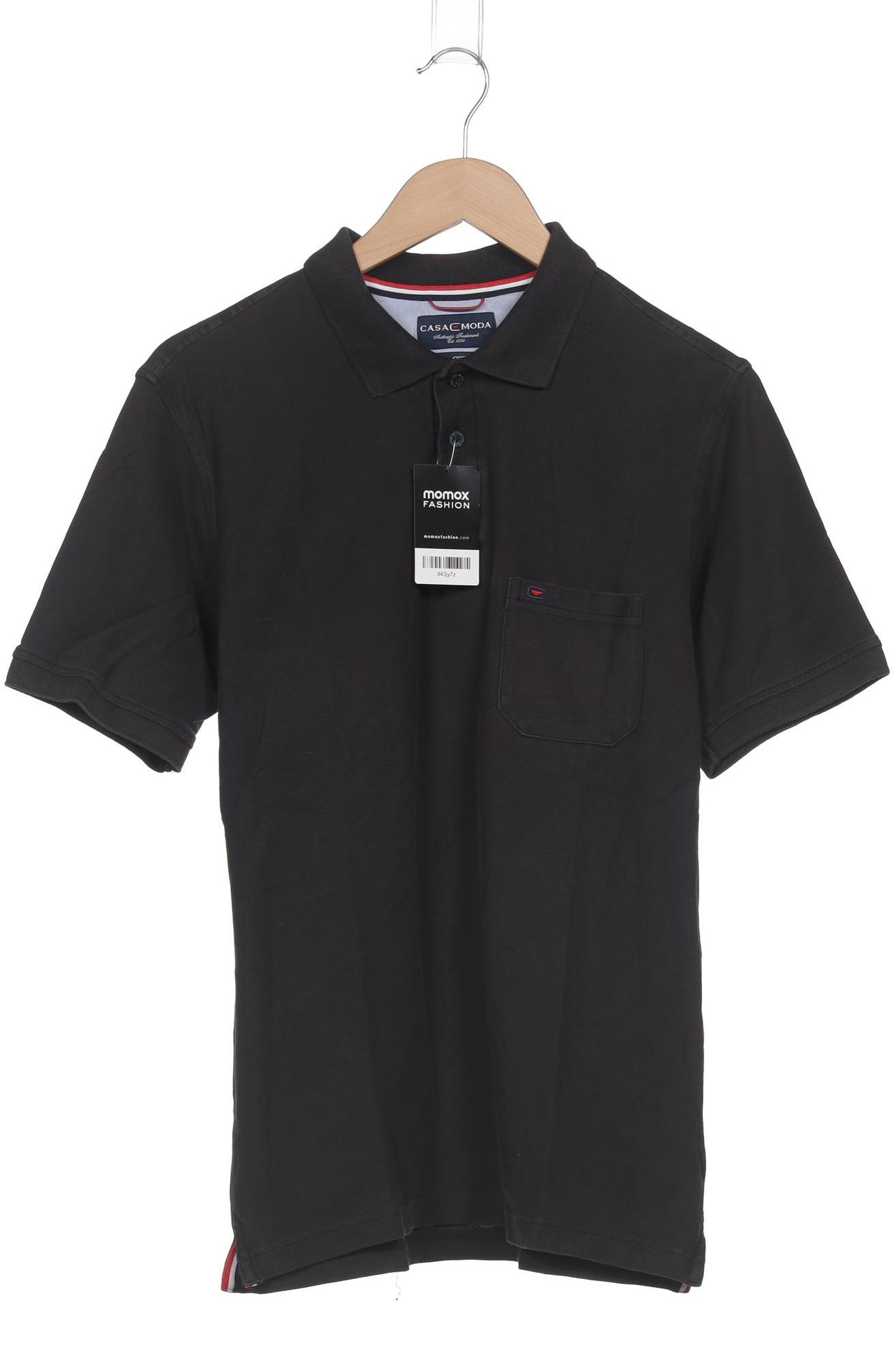 

Casa Moda Herren Poloshirt, schwarz, Gr. 52