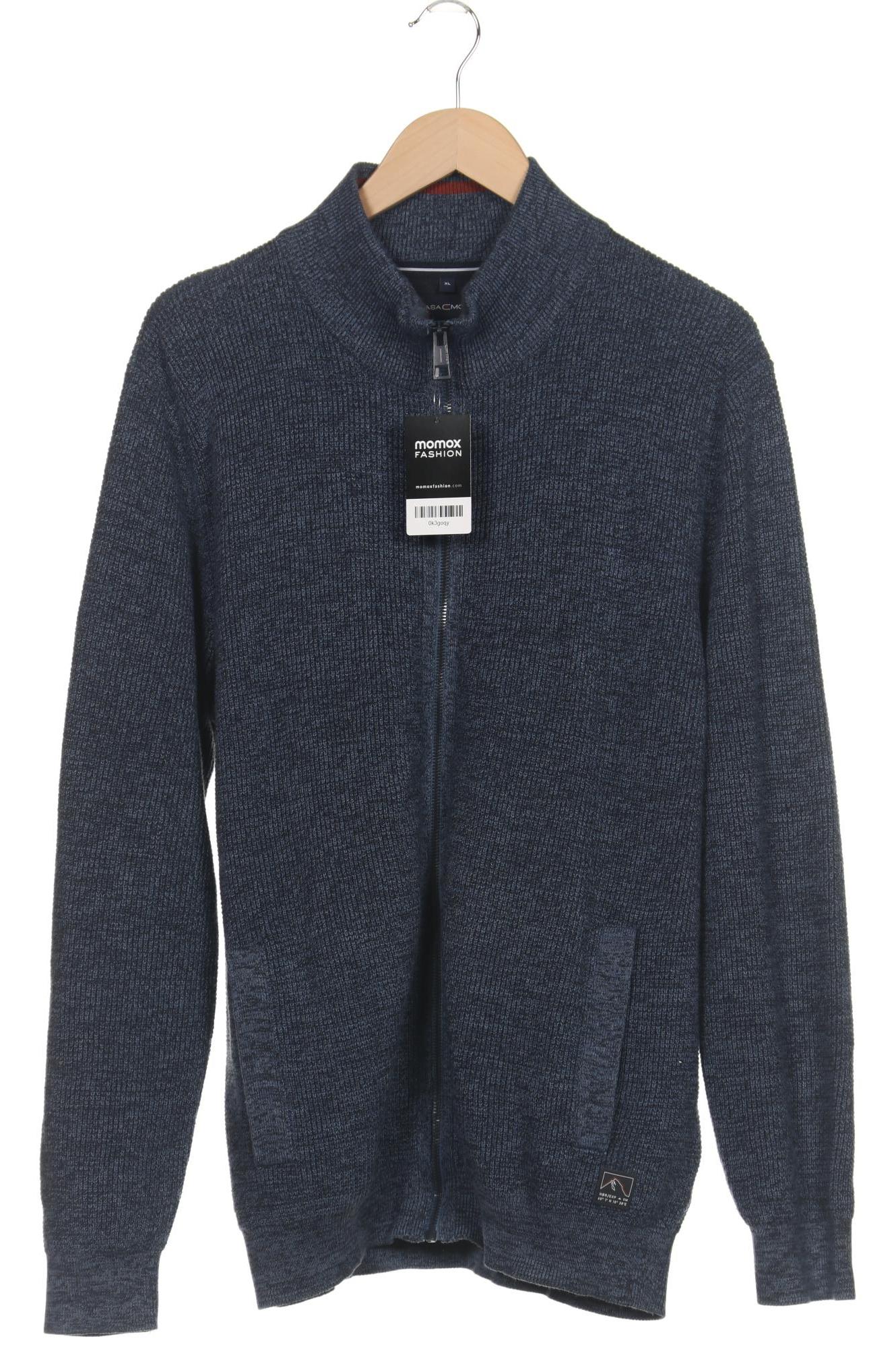 

Casa Moda Herren Strickjacke, blau, Gr. 54