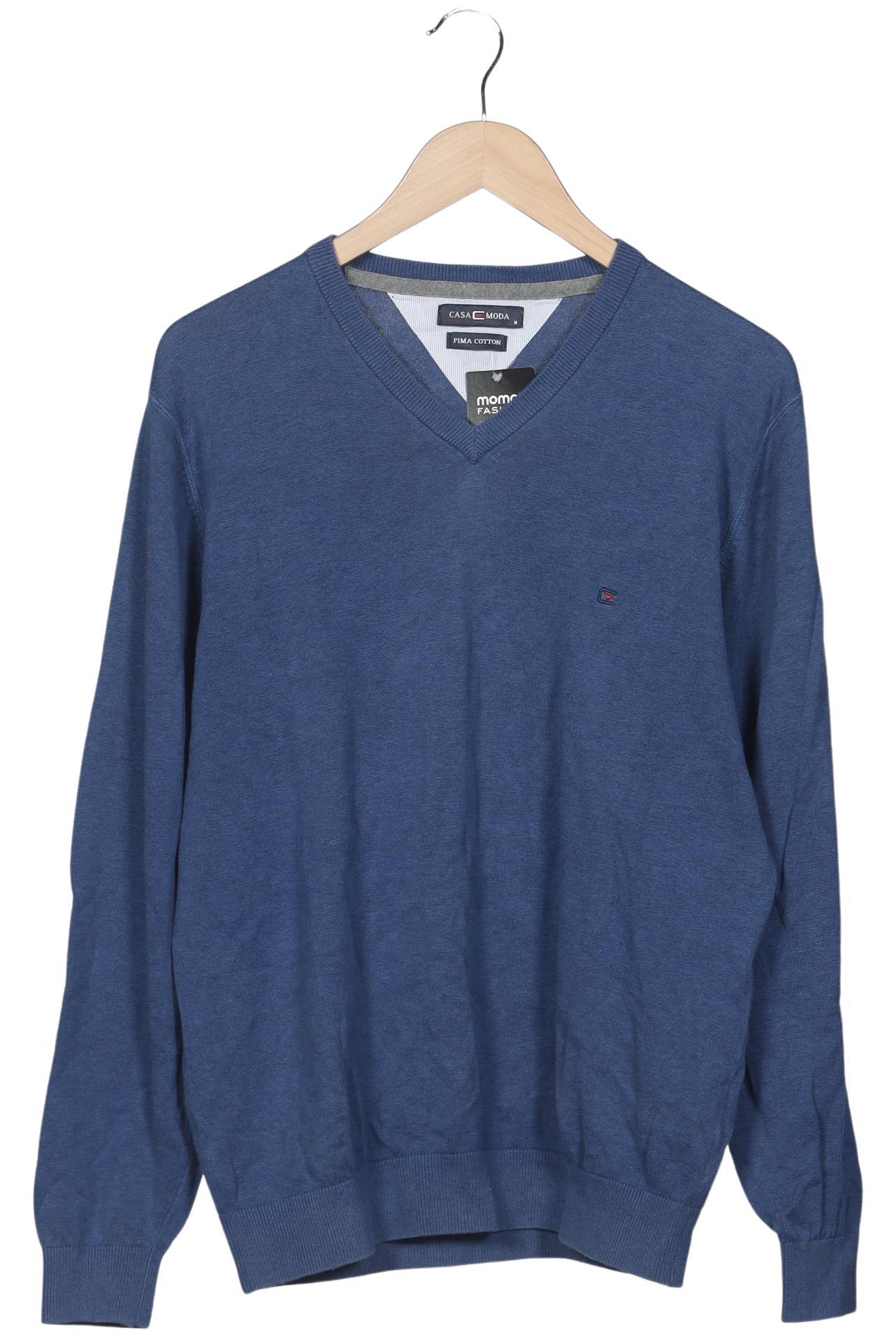 

Casa Moda Herren Pullover, blau, Gr. 48