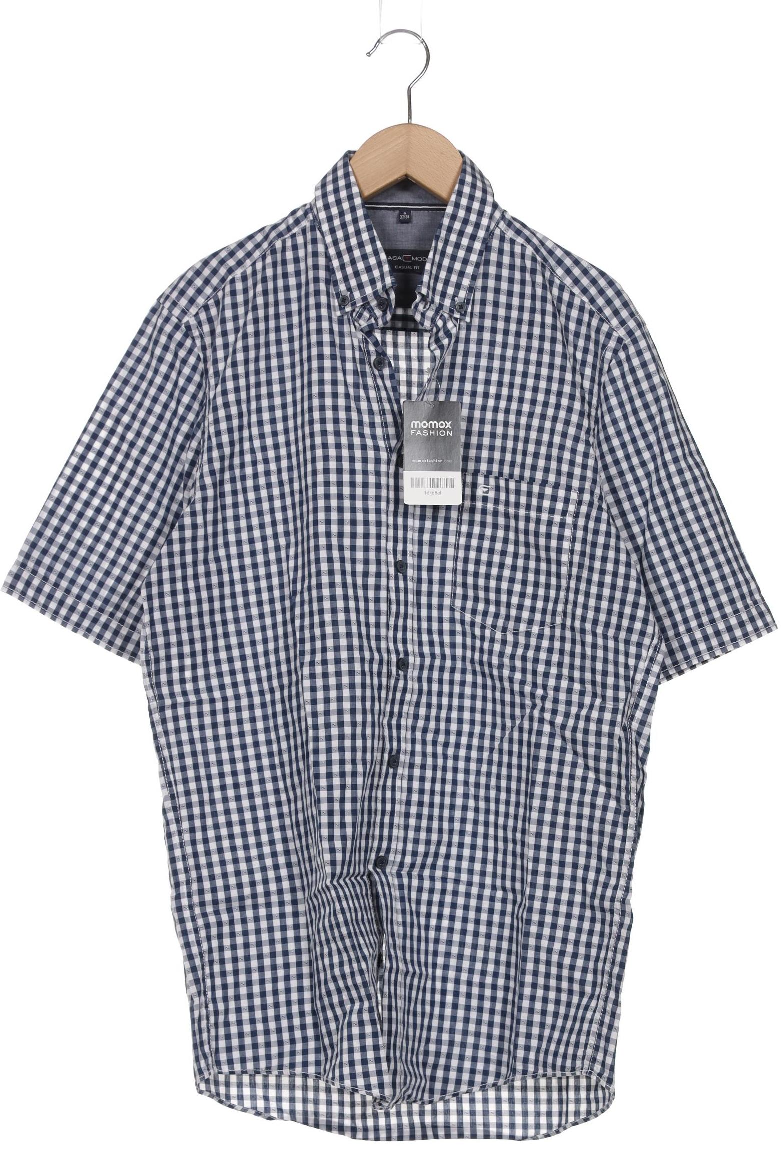 

Casa Moda Herren Hemd, blau, Gr. 44