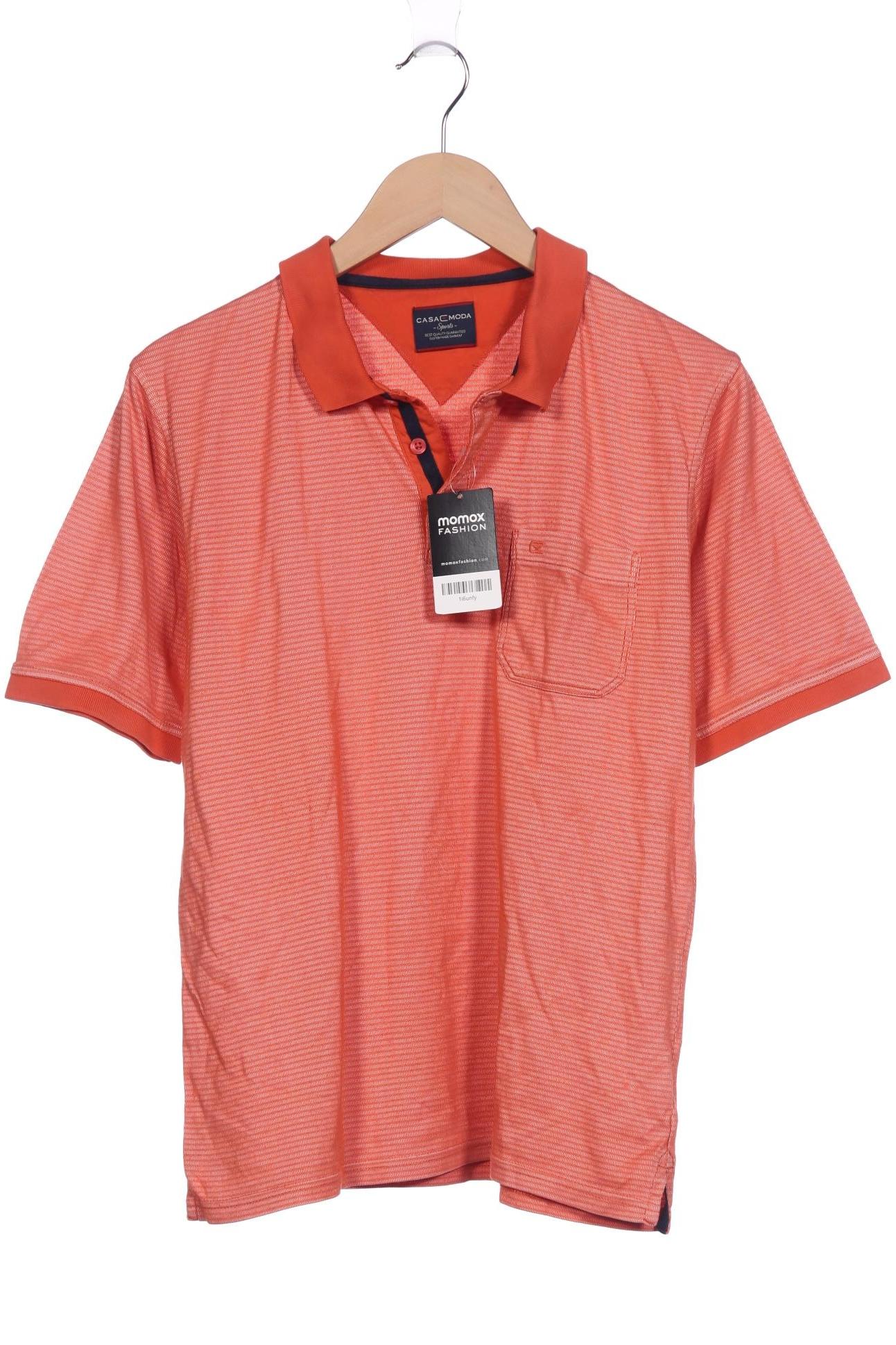 

Casa Moda Herren Poloshirt, orange, Gr. 48