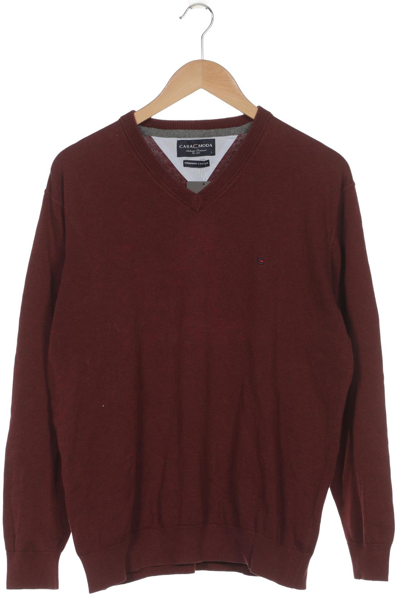 

Casa Moda Herren Pullover, rot, Gr. 52