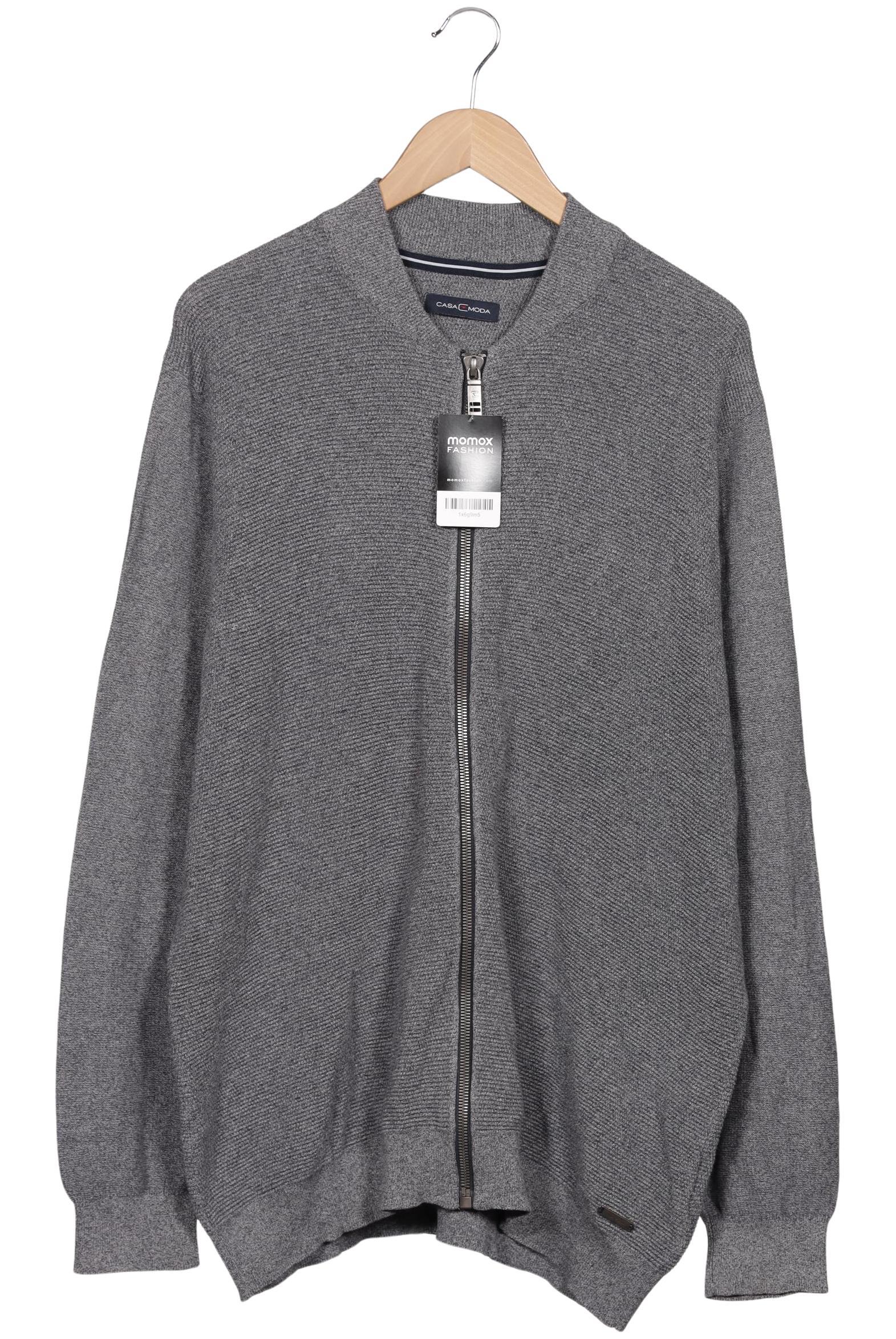 

Casa Moda Herren Strickjacke, grau, Gr. 58