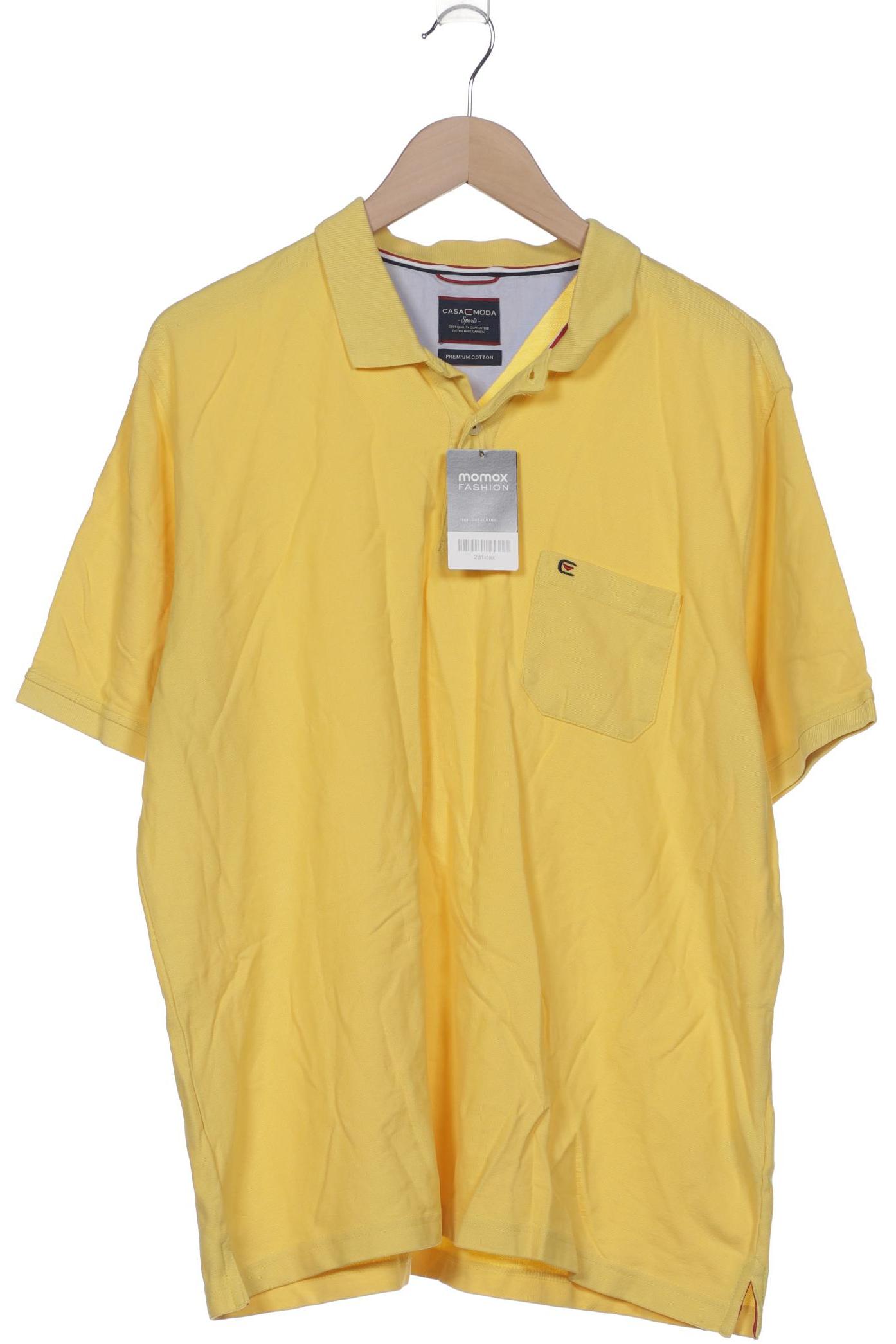 

Casa Moda Herren Poloshirt, gelb, Gr. 56