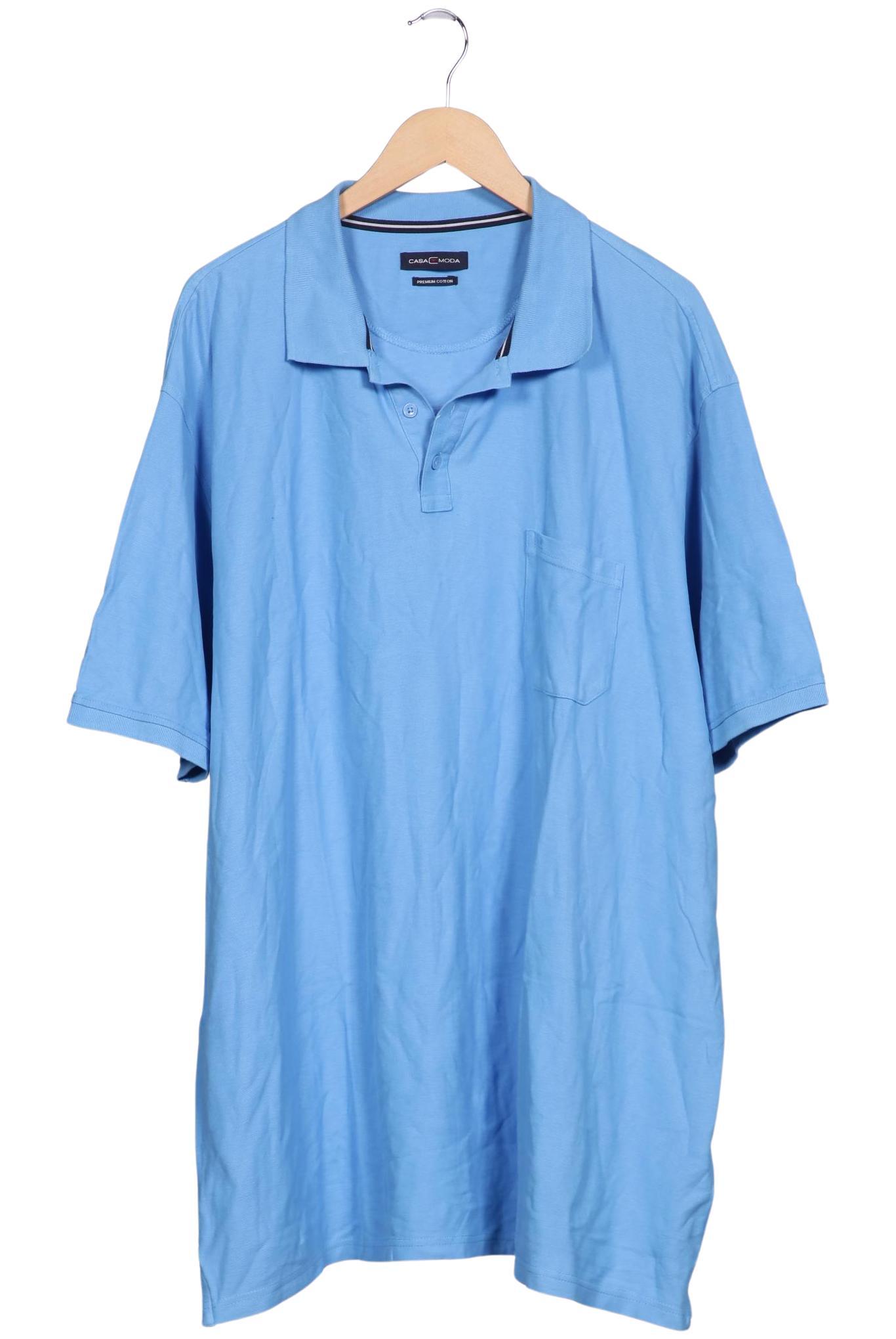 

Casa Moda Herren Poloshirt, hellblau, Gr. 62