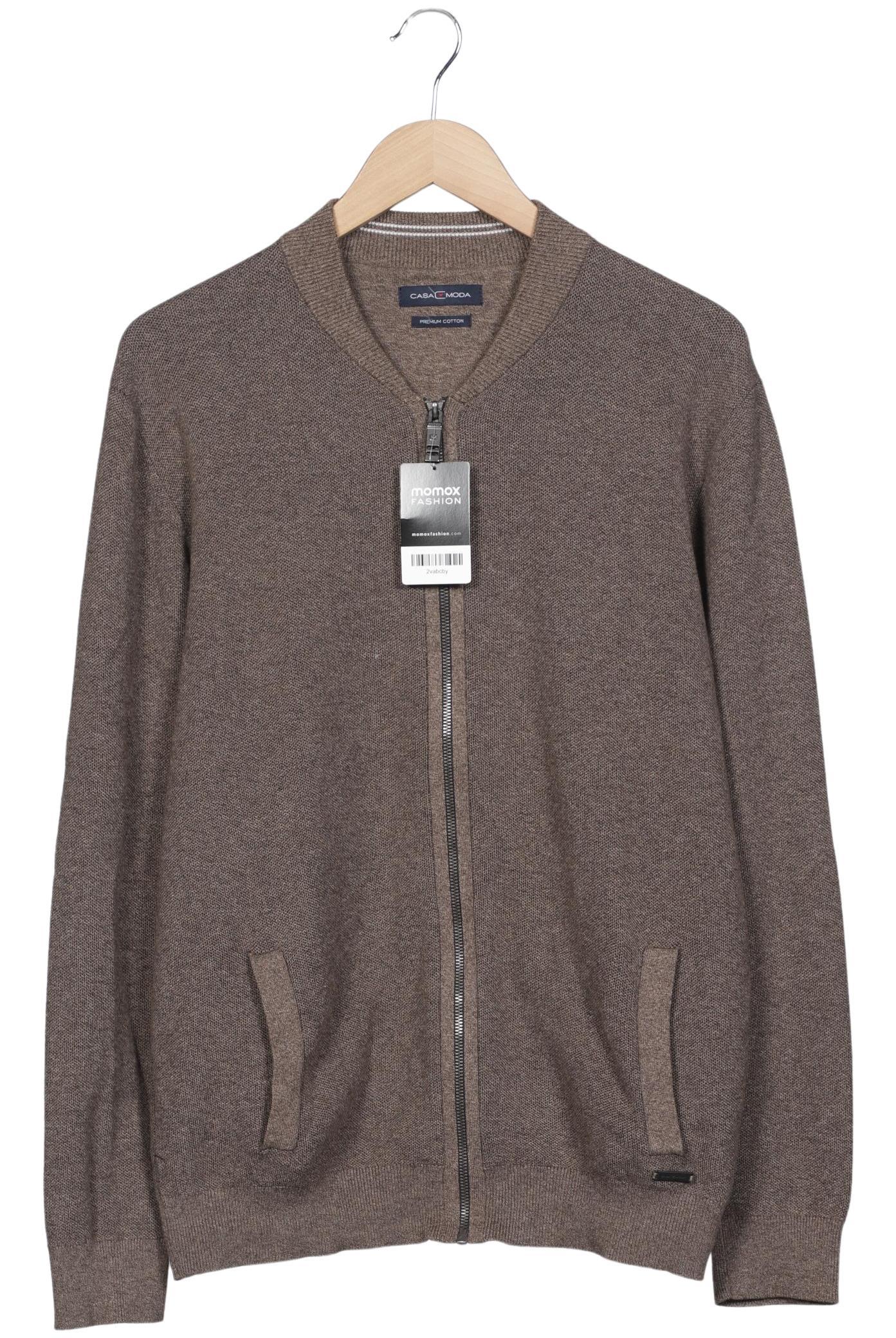 

Casa Moda Herren Strickjacke, braun, Gr. 52