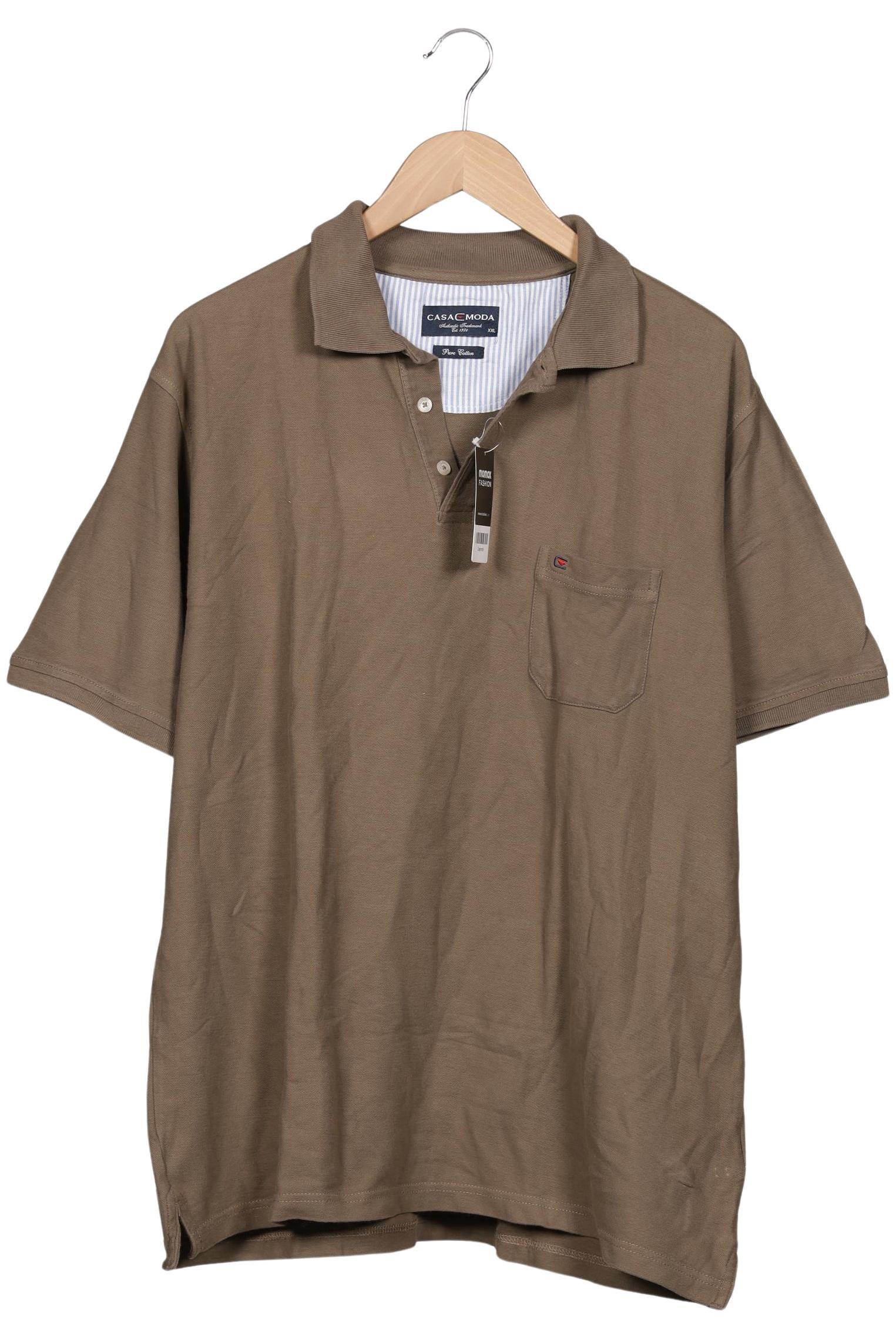 

Casa Moda Herren Poloshirt, braun, Gr. 56