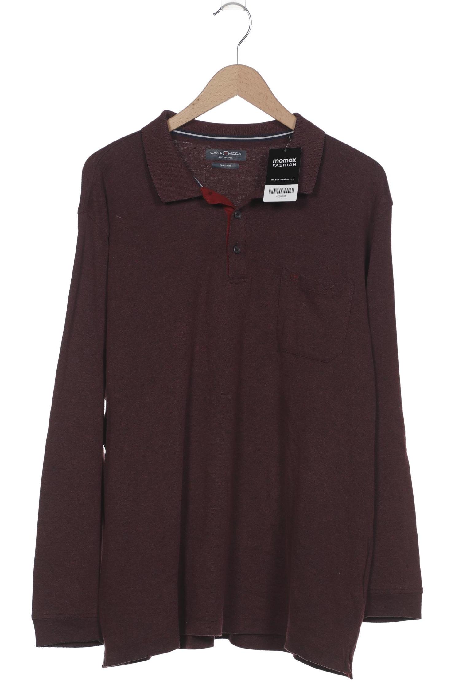 

Casa Moda Herren Poloshirt, bordeaux, Gr. 58