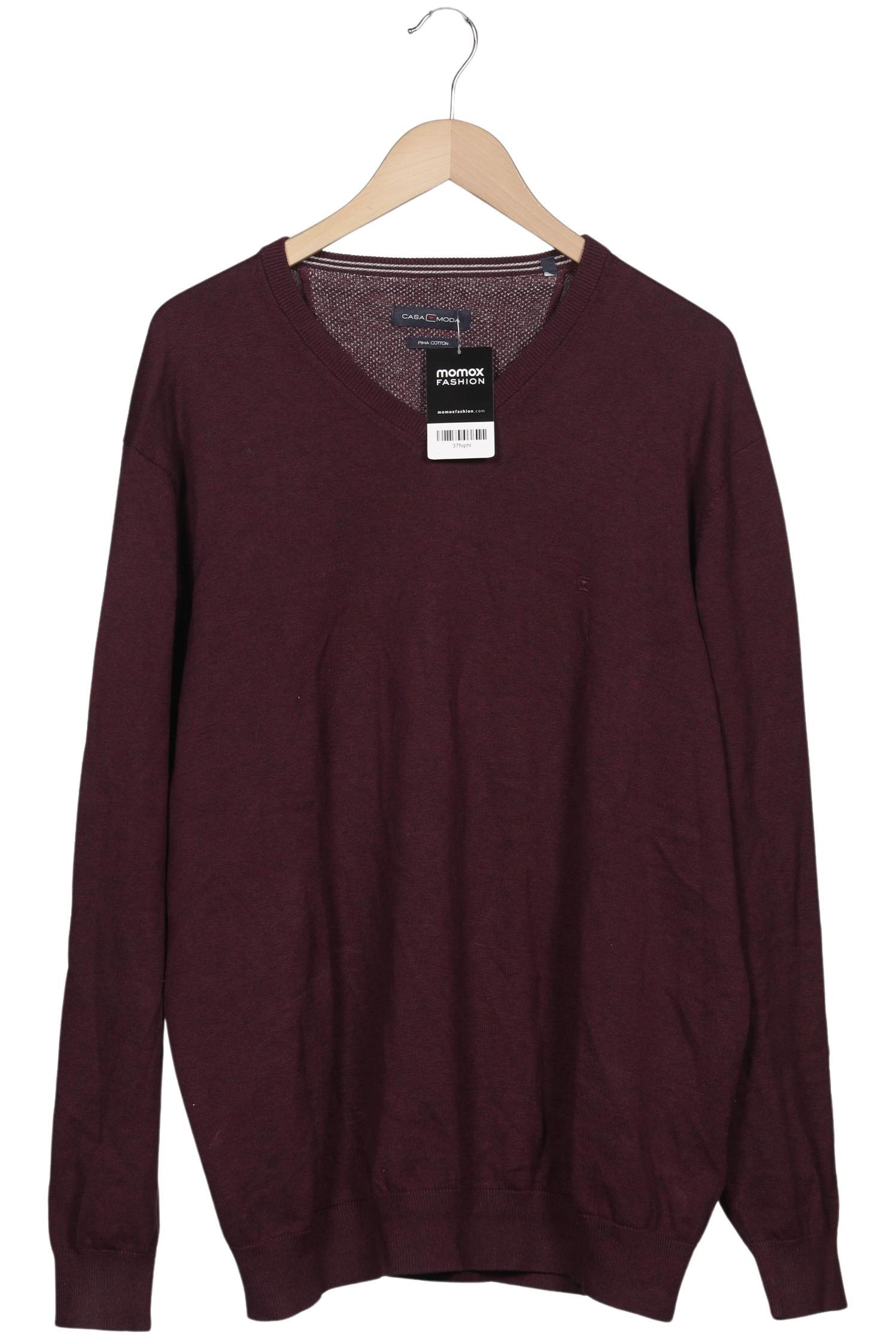 

Casa Moda Herren Pullover, bordeaux, Gr. 58