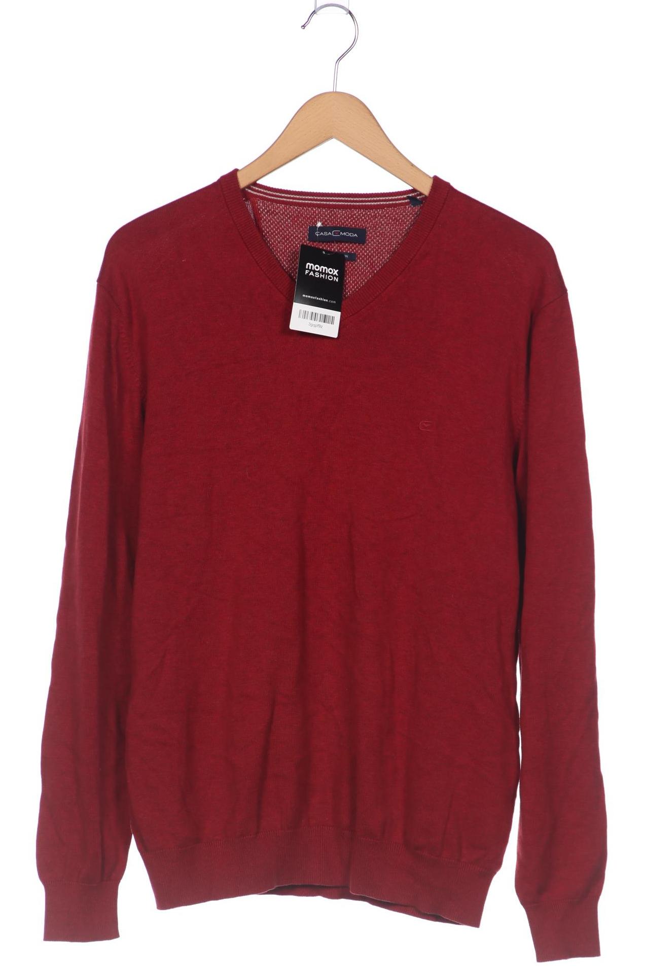 

Casa Moda Herren Pullover, bordeaux, Gr. 52
