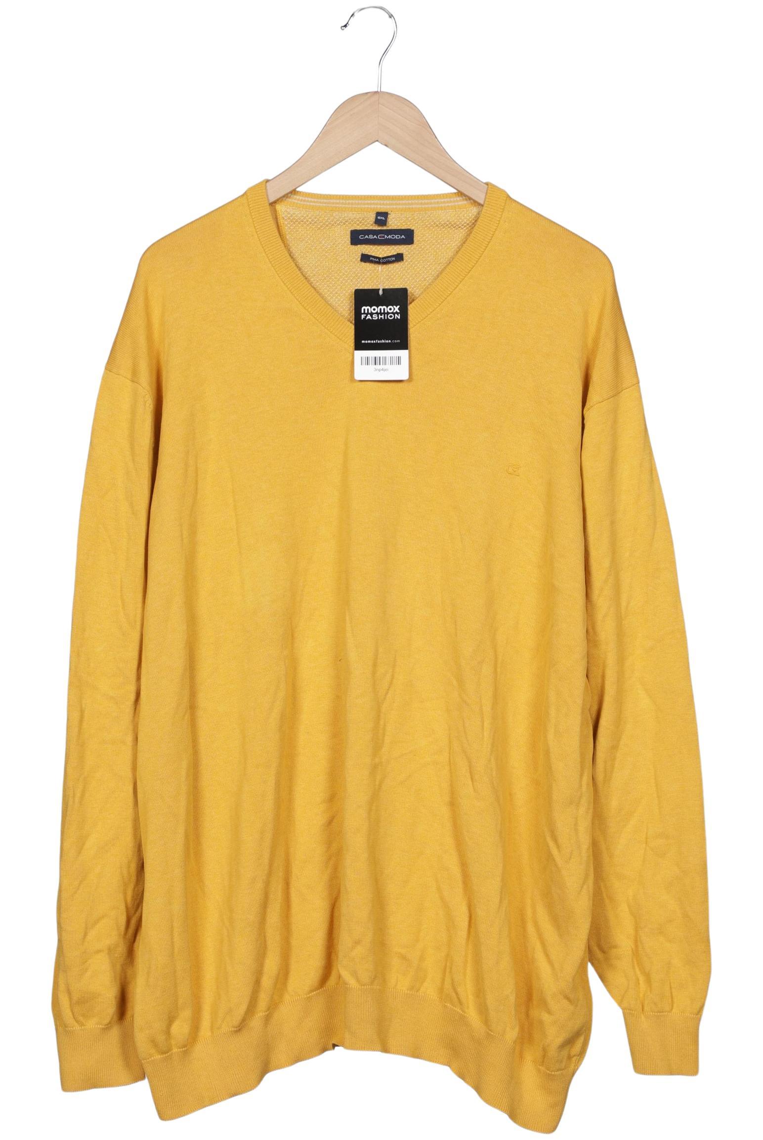 

Casa Moda Herren Pullover, gelb, Gr. 62