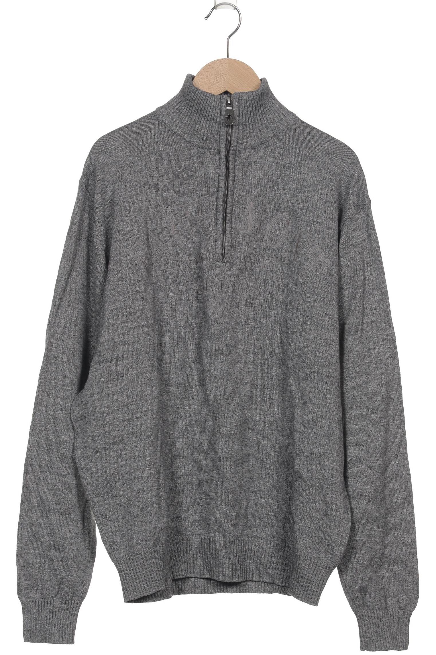 

Casa Moda Herren Pullover, grau, Gr. 52