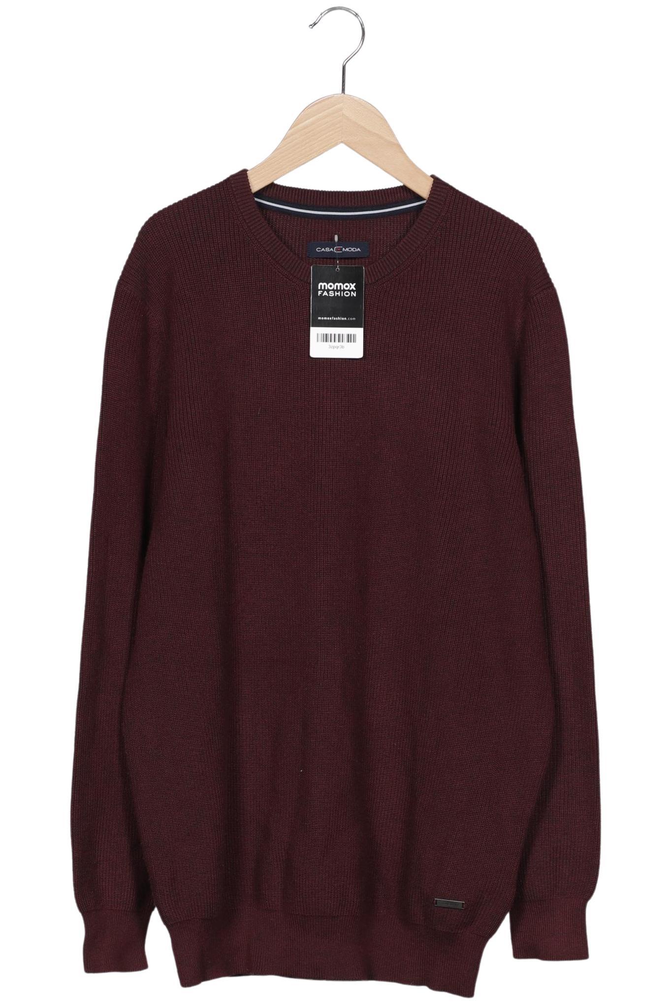 

Casa Moda Herren Pullover, bordeaux, Gr. 52