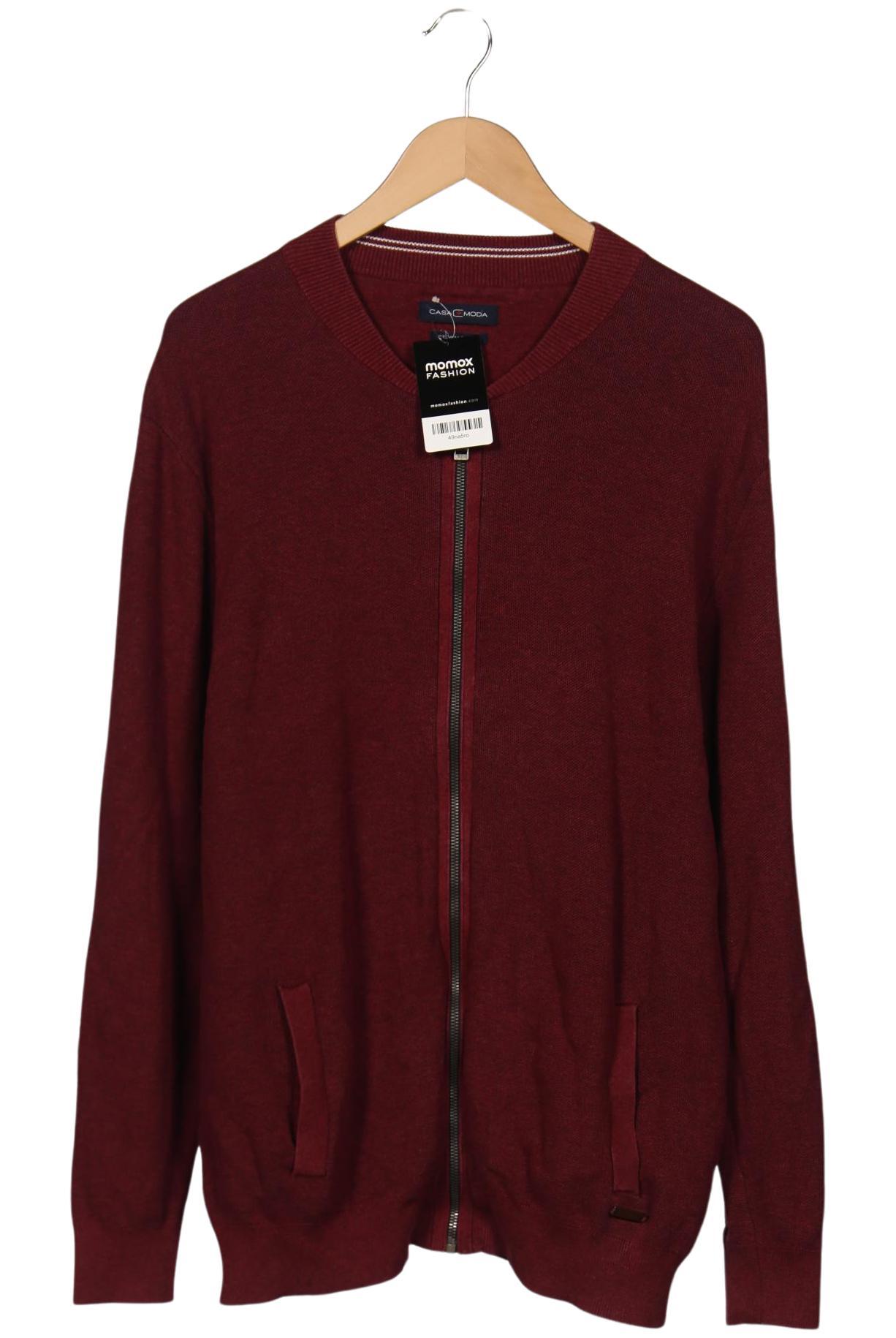 

Casa Moda Herren Strickjacke, bordeaux, Gr. 56