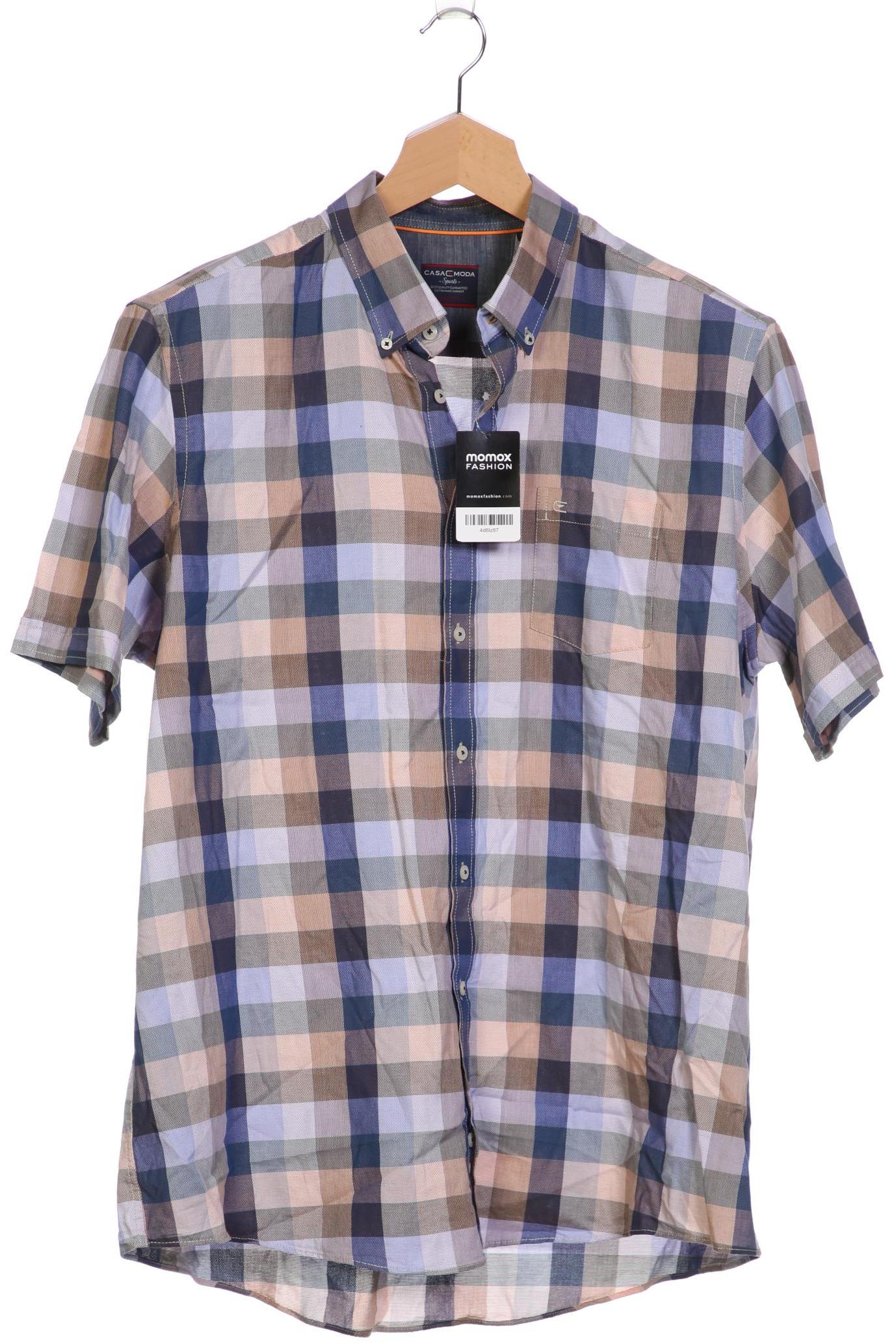 

Casa Moda Herren Hemd, blau, Gr. 56