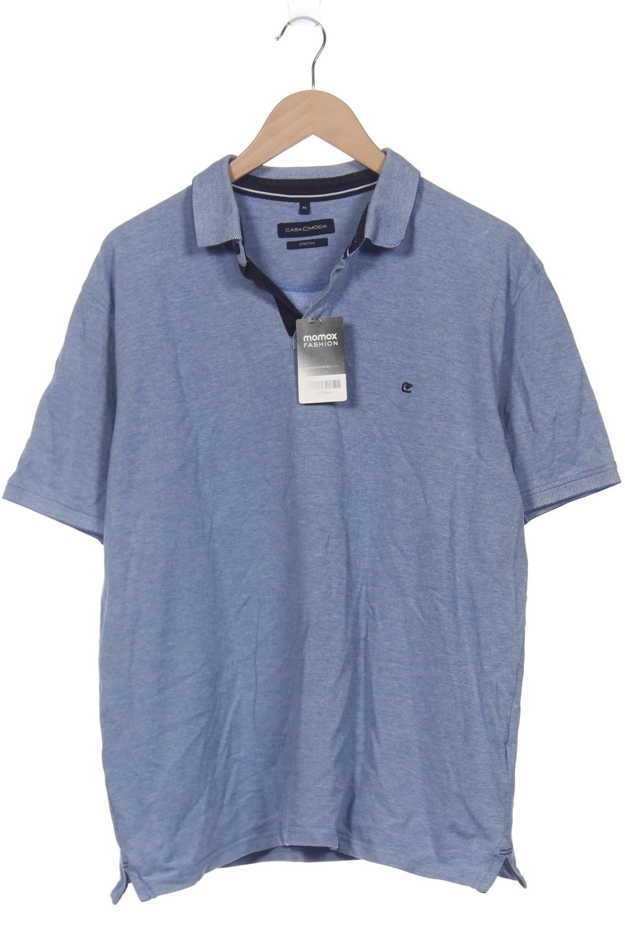

Casa Moda Herren Poloshirt, blau, Gr. 54