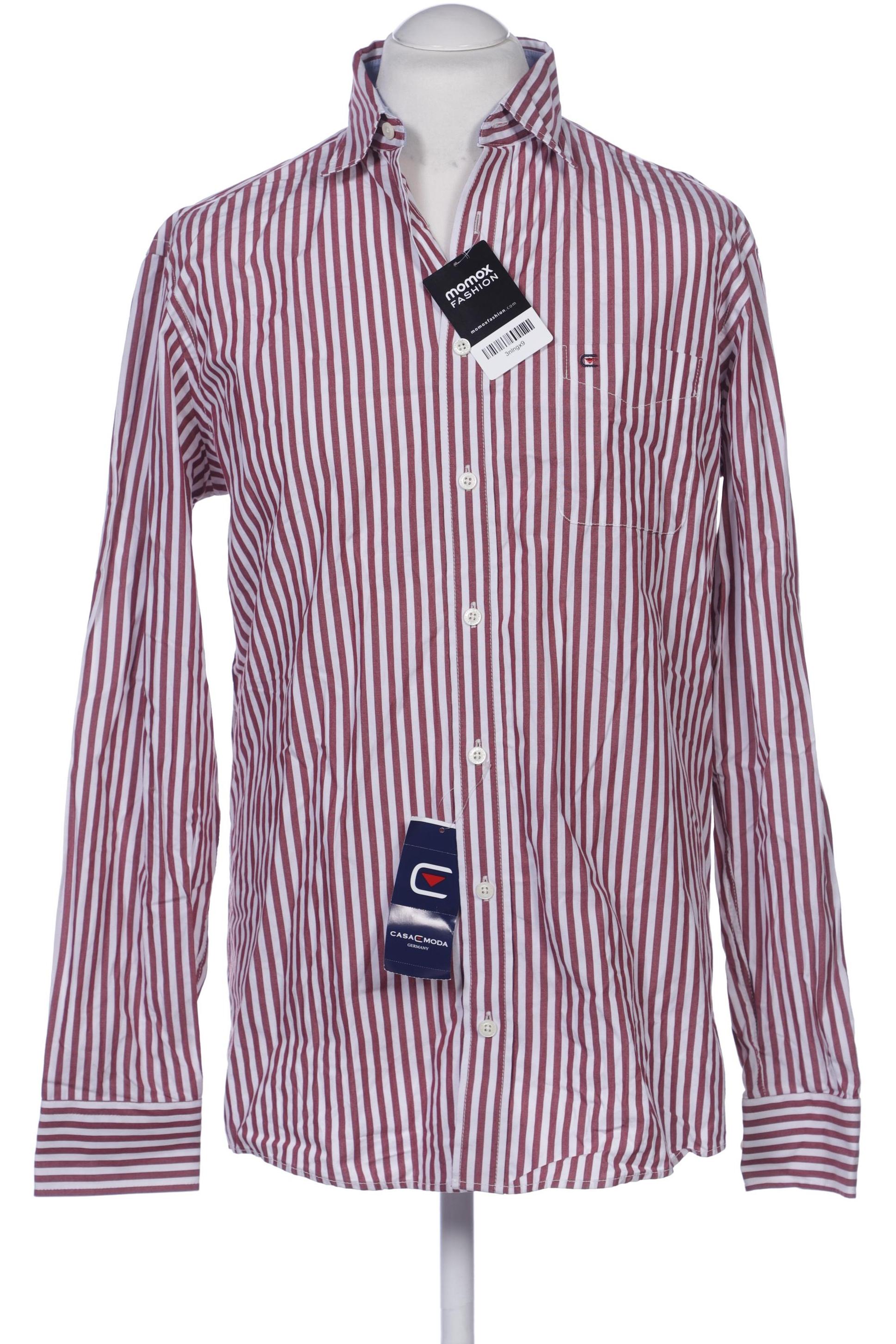 

Casa Moda Herren Hemd, bordeaux, Gr. 48