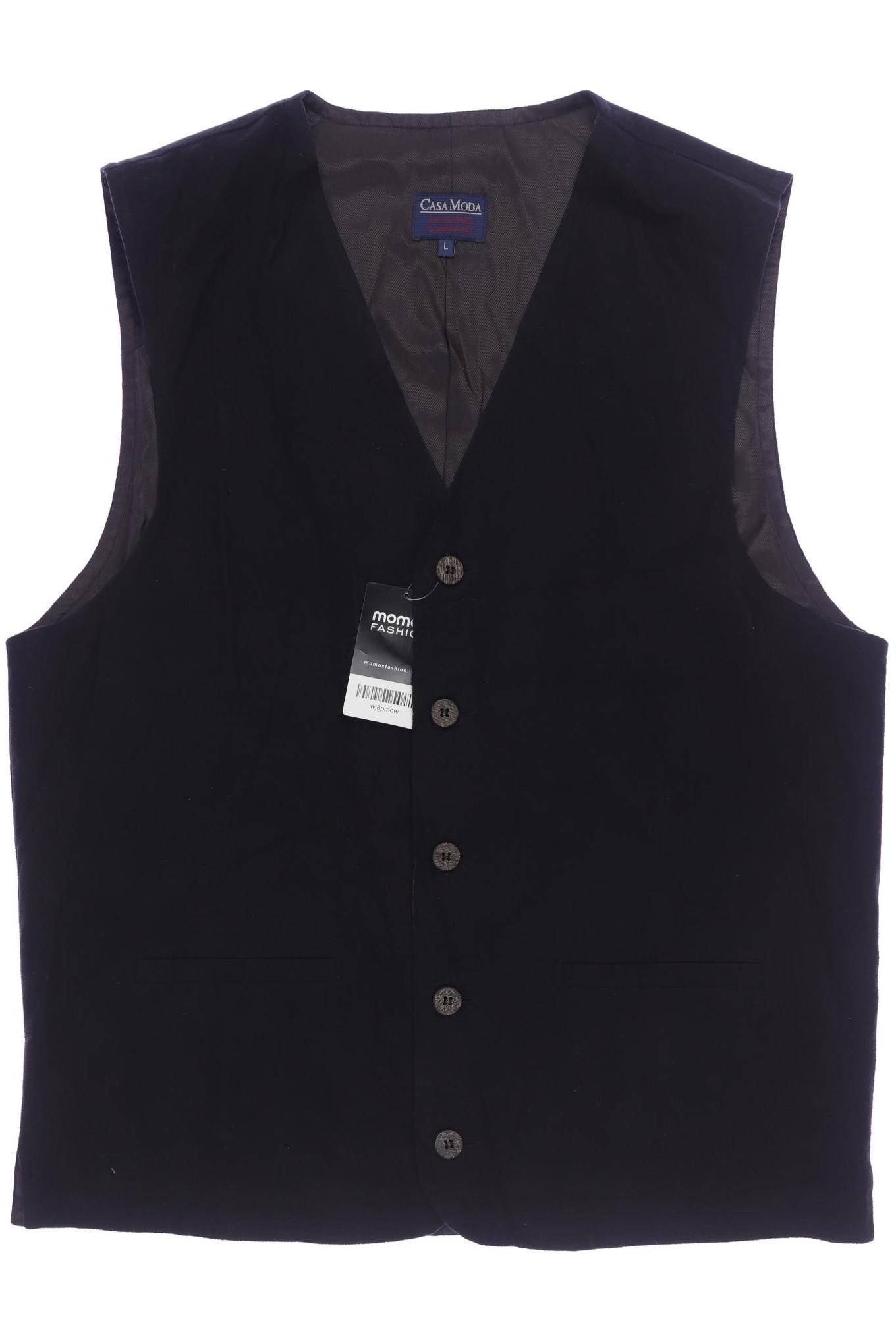 

Casa Moda Herren Weste, schwarz, Gr. 52
