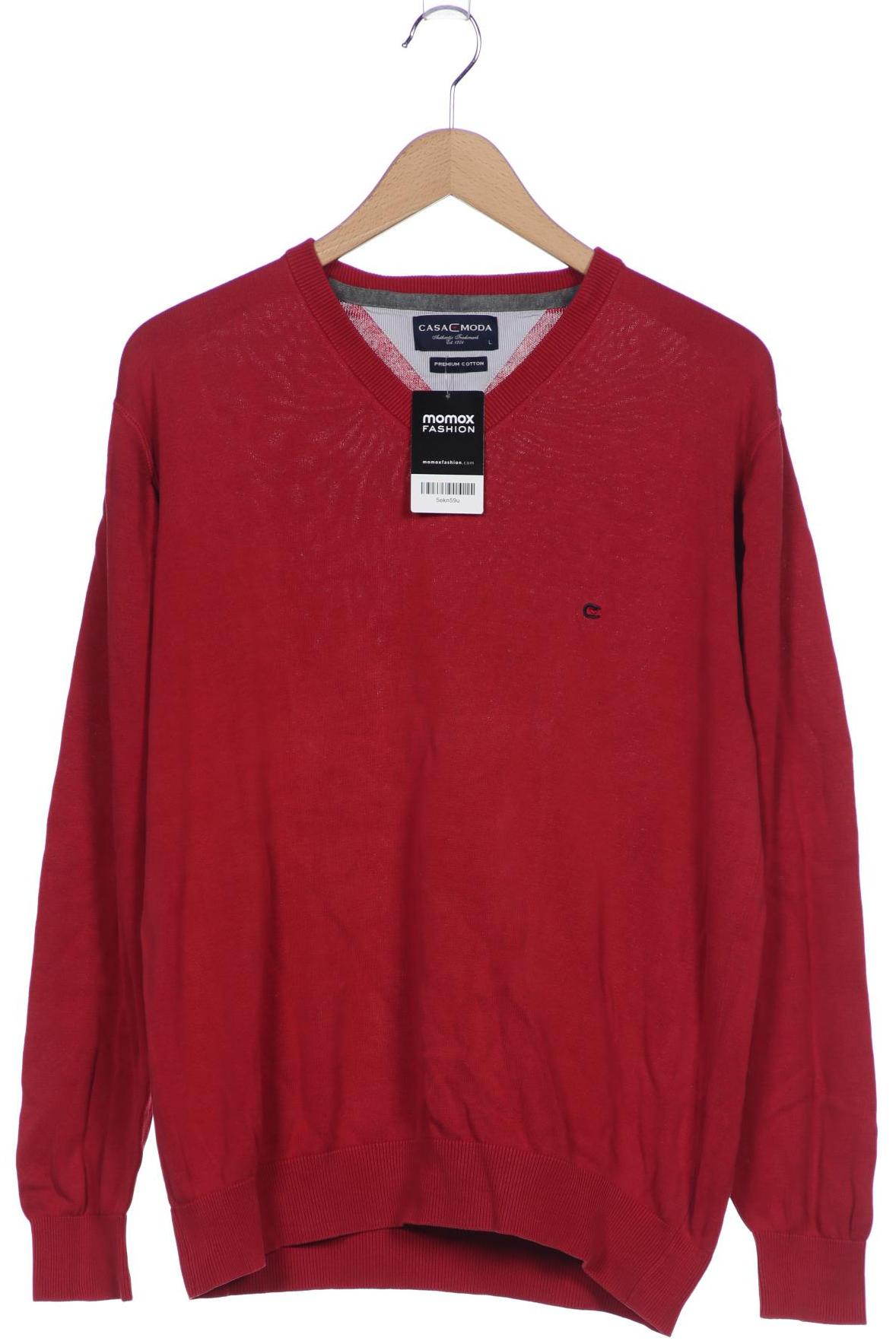 

Casa Moda Herren Pullover, rot, Gr. 52