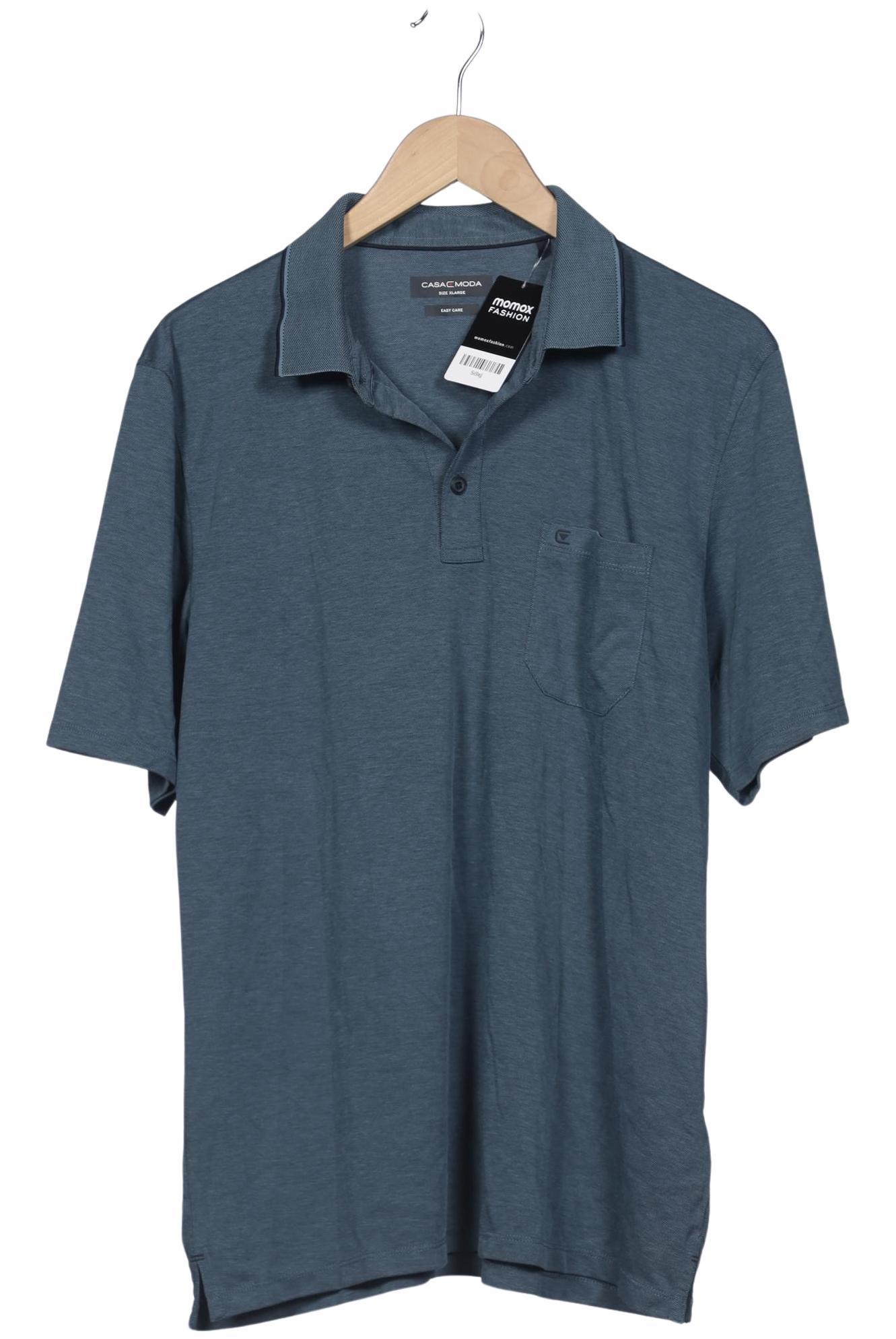 

Casa Moda Herren Poloshirt, blau, Gr. 54