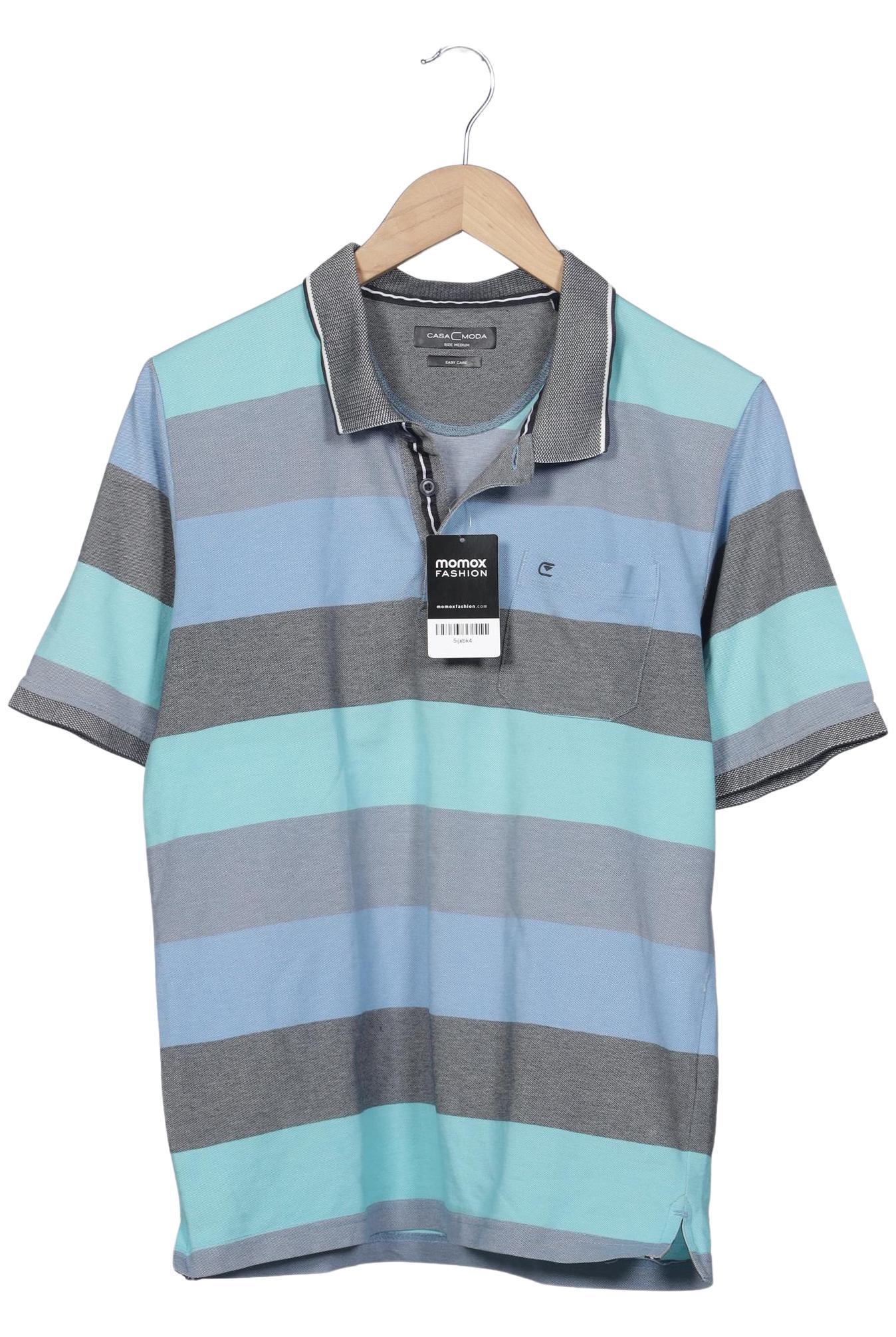 

Casa Moda Herren Poloshirt, blau, Gr. 48