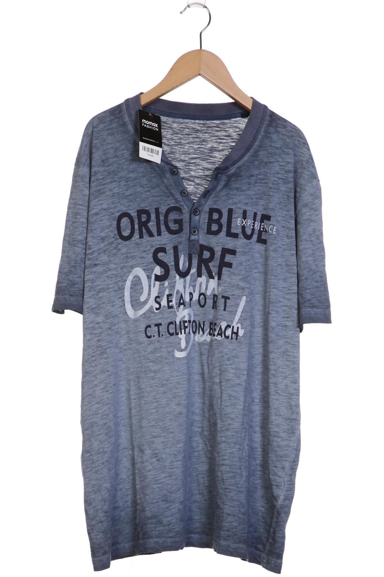 

Casa Moda Herren T-Shirt, blau, Gr. 52