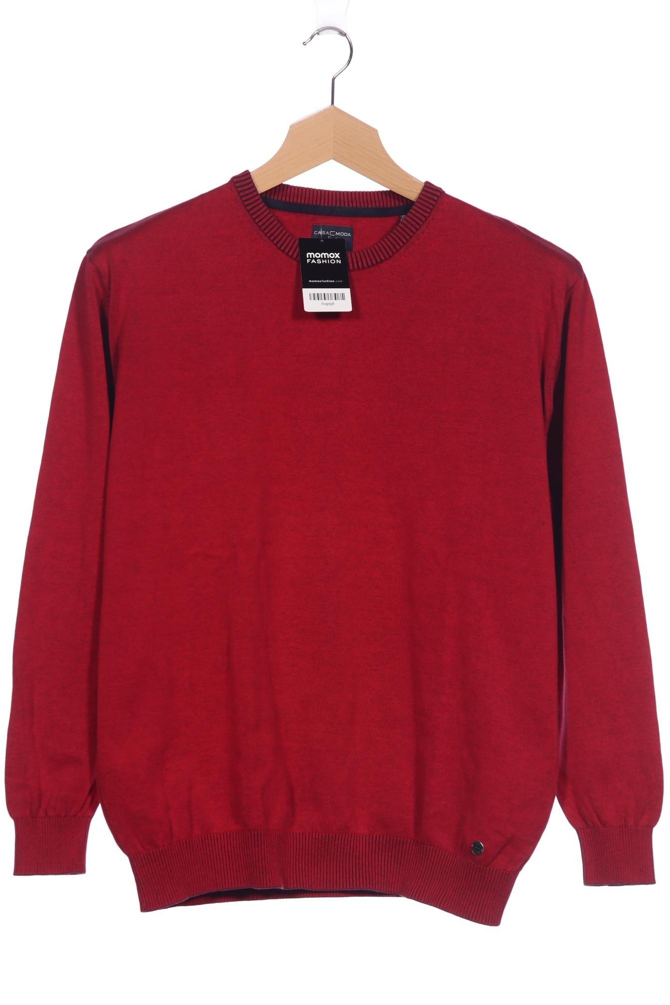 

Casa Moda Herren Pullover, rot, Gr. 58