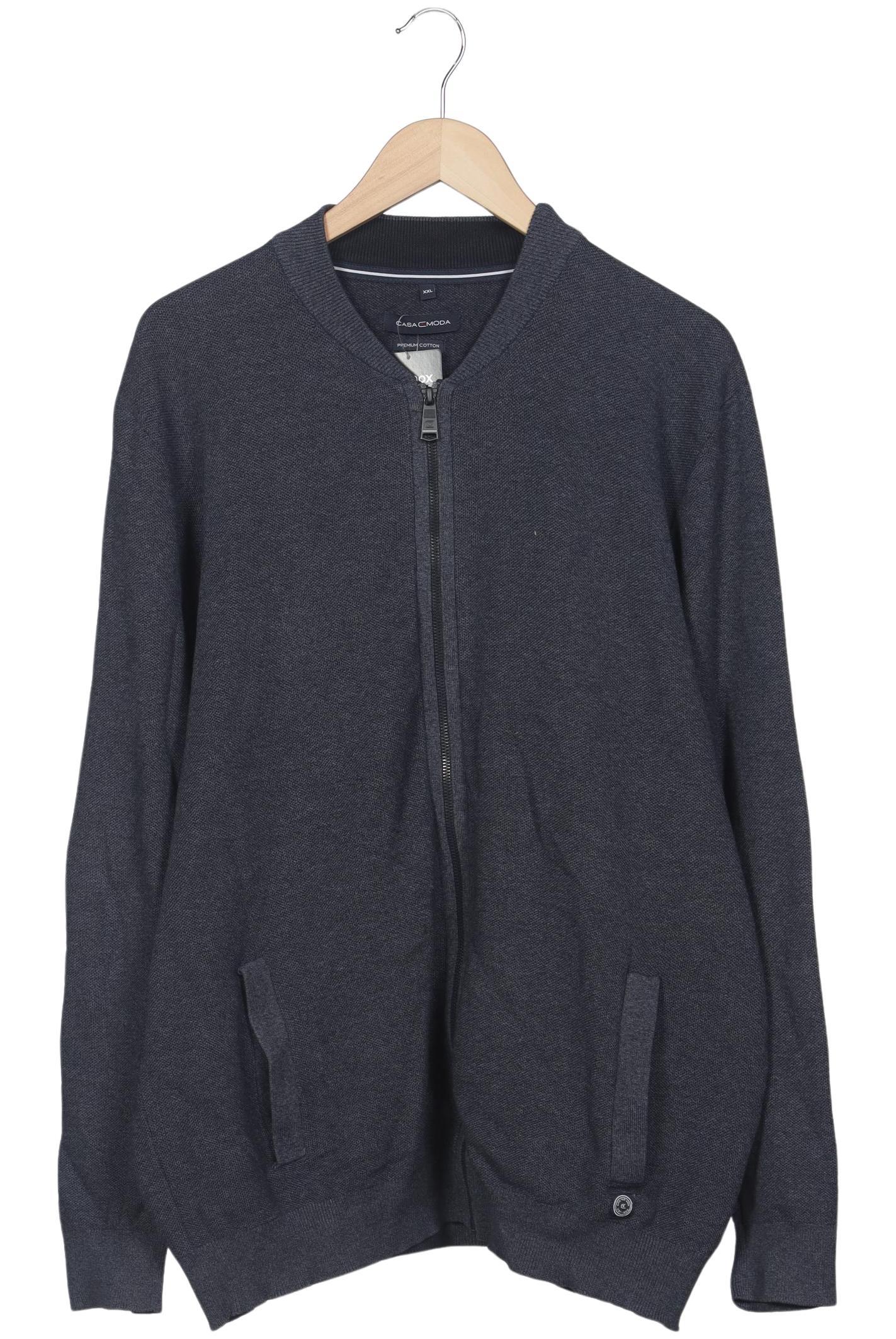

Casa Moda Herren Strickjacke, marineblau, Gr. 56