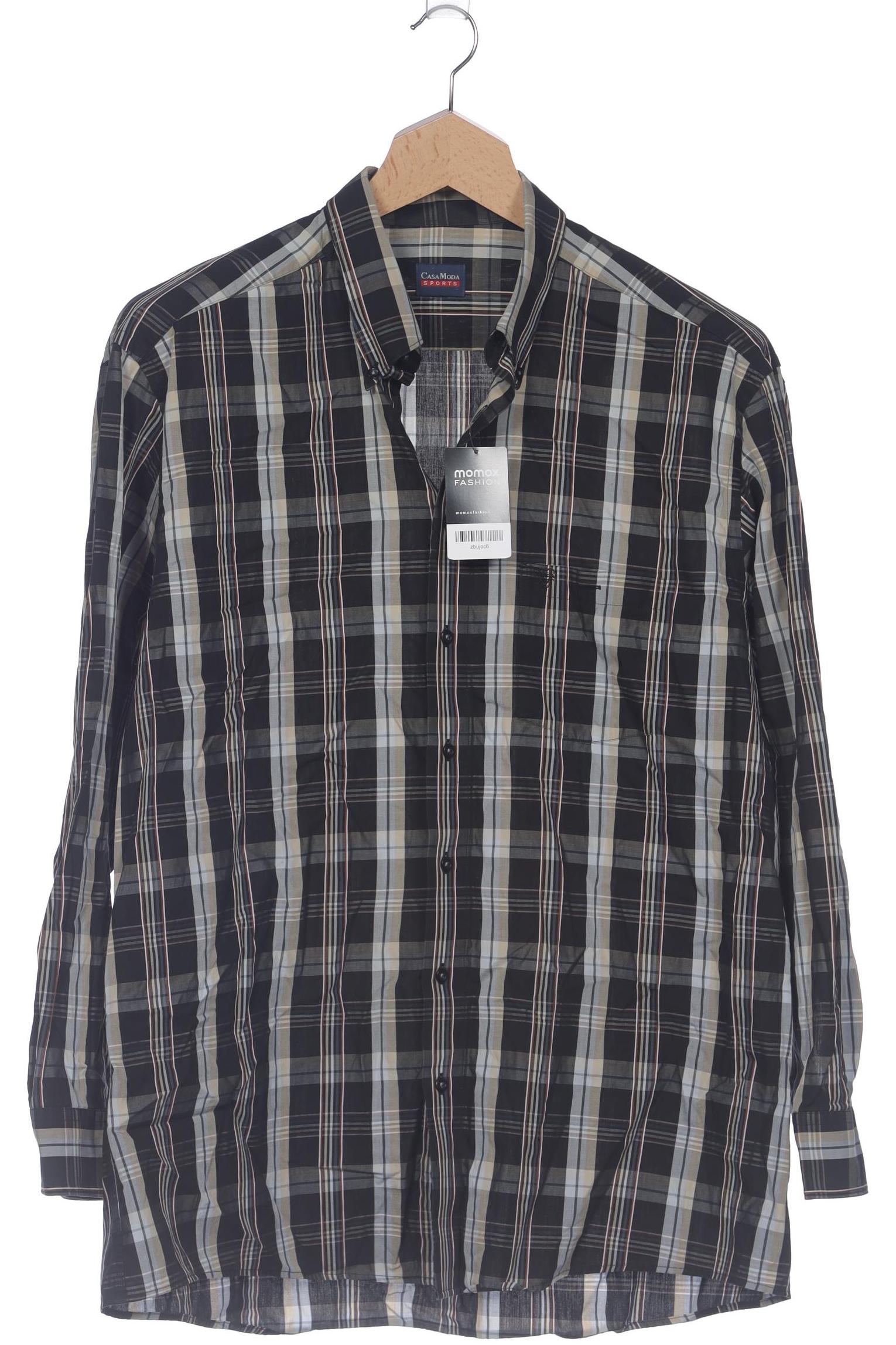 

Casa Moda Herren Hemd, schwarz, Gr. 56