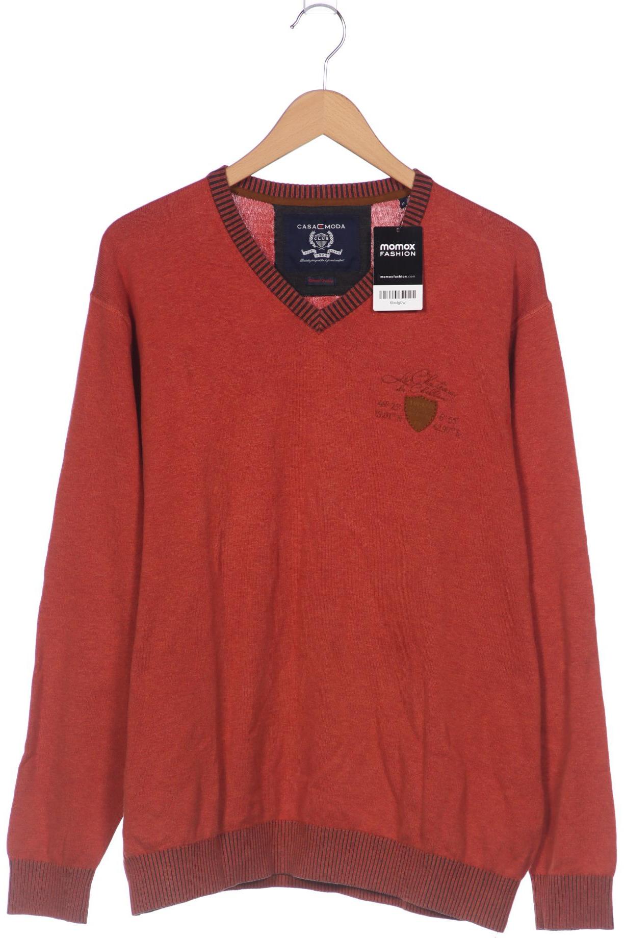 

Casa Moda Herren Pullover, orange, Gr. 54