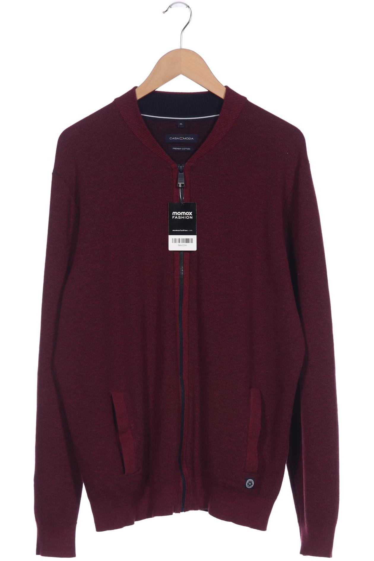 

Casa Moda Herren Strickjacke, bordeaux, Gr. 54