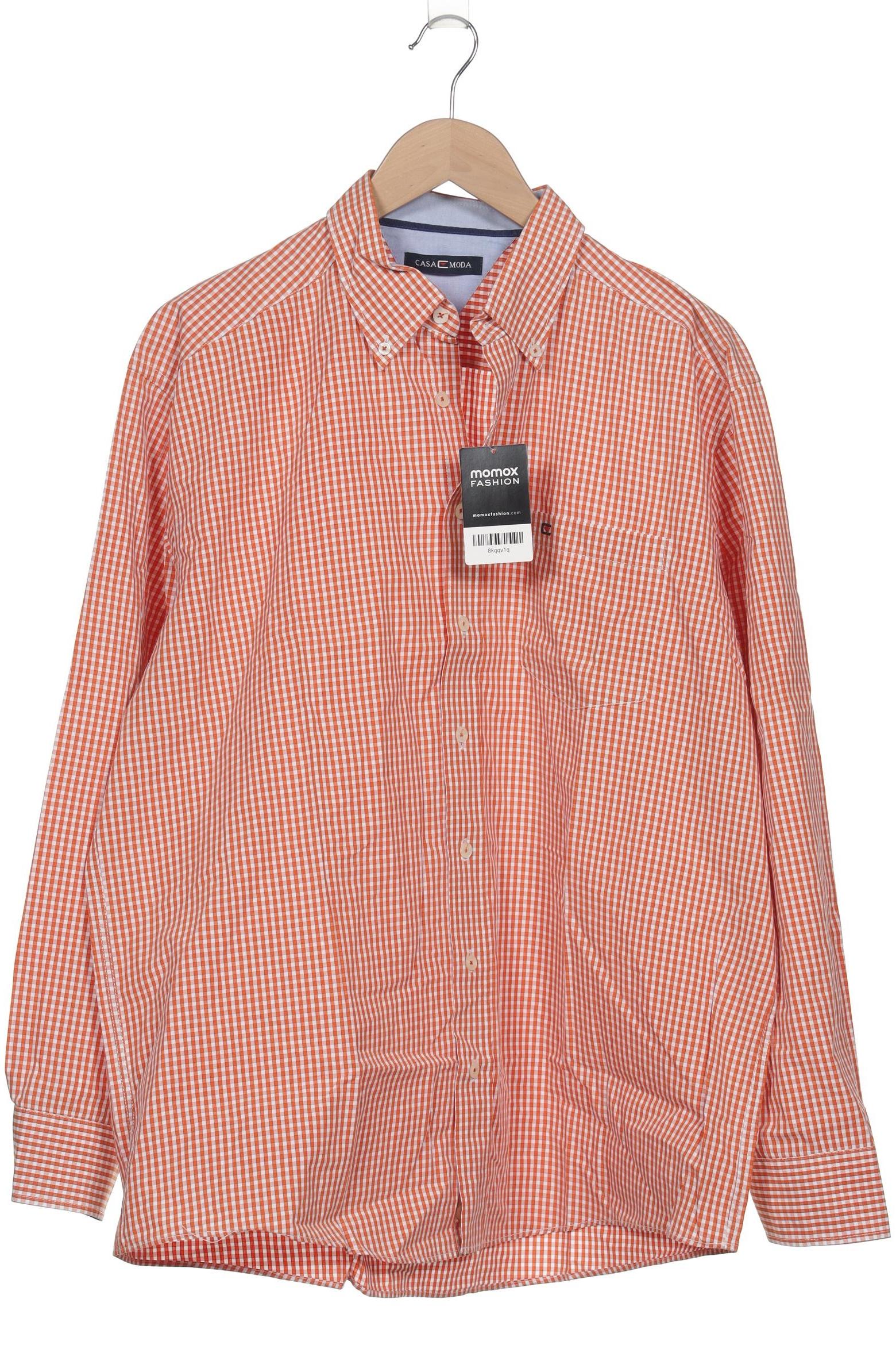 

Casa Moda Herren Hemd, orange, Gr. 54