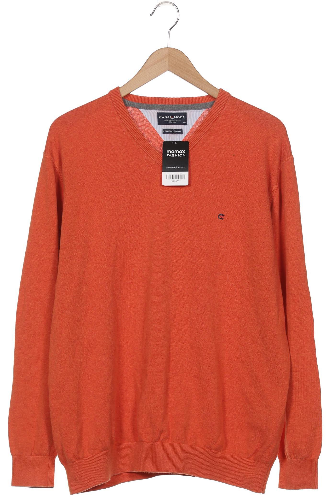 

Casa Moda Herren Pullover, orange, Gr. 56