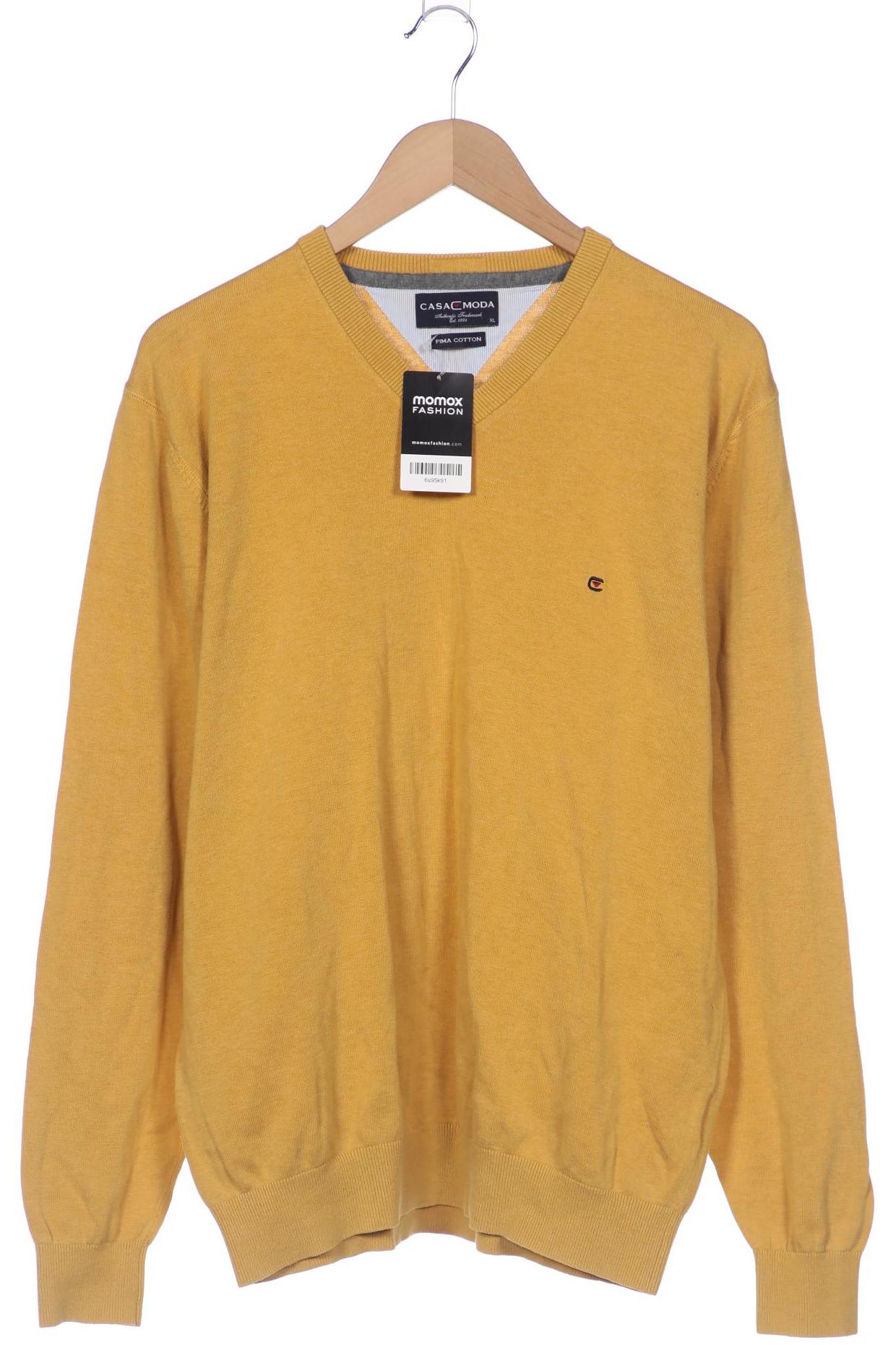 

Casa Moda Herren Pullover, gelb, Gr. 54