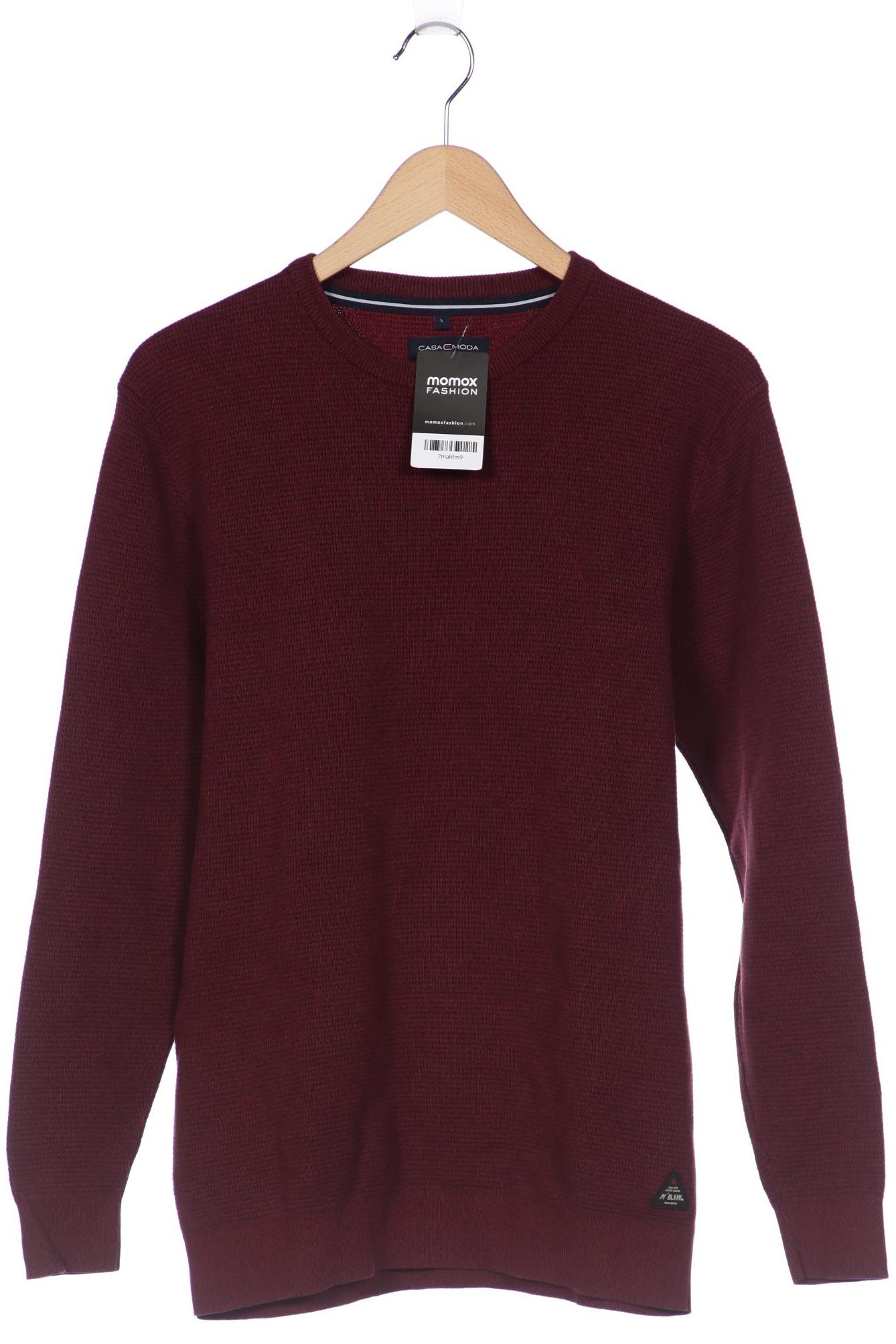

Casa Moda Herren Pullover, bordeaux, Gr. 52