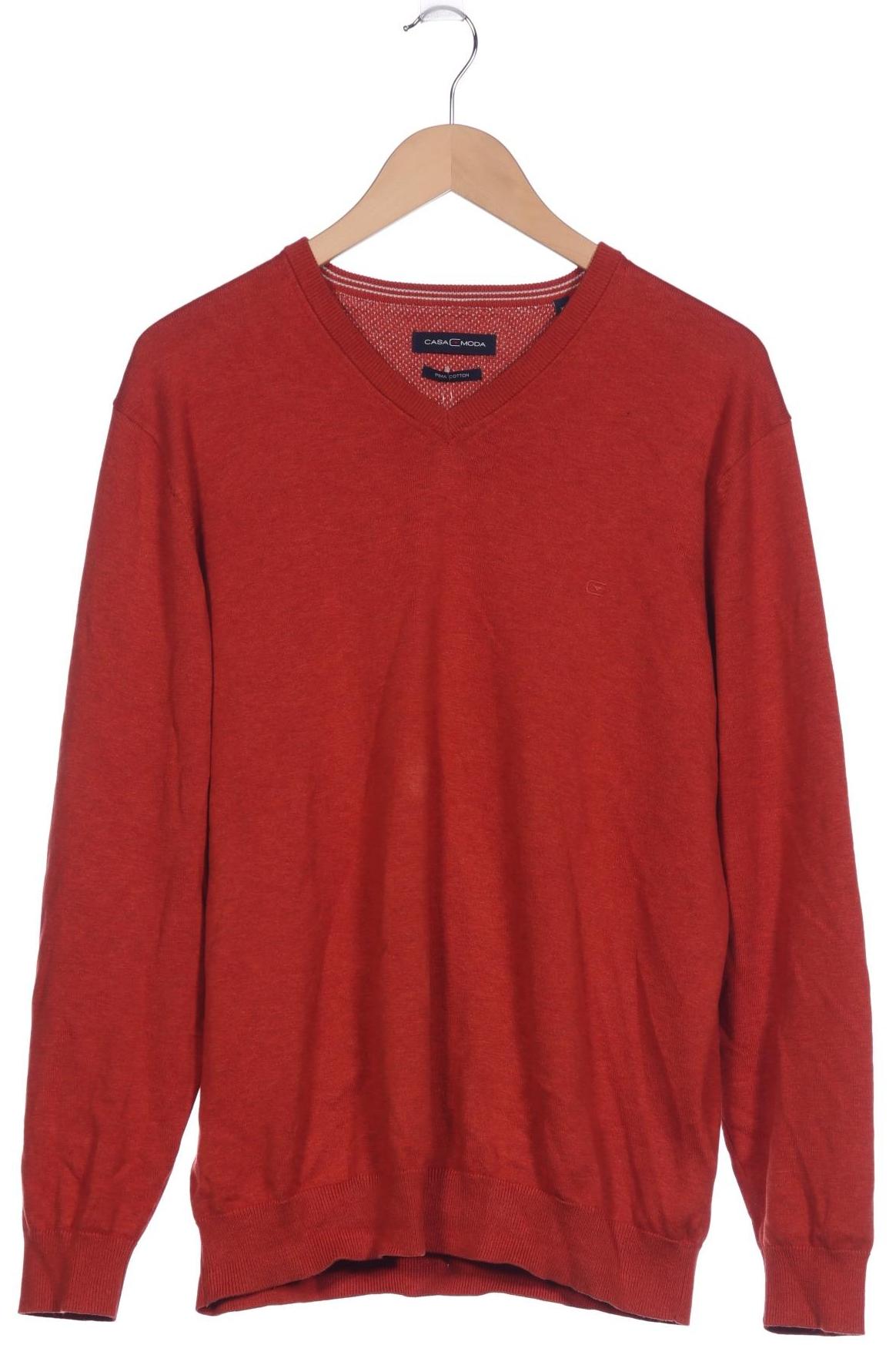 

Casa Moda Herren Pullover, orange, Gr. 54