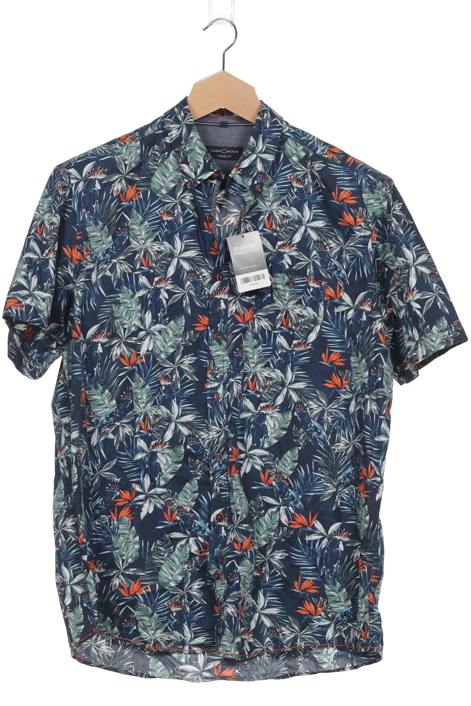 

Casa Moda Herren Hemd, blau, Gr. 56