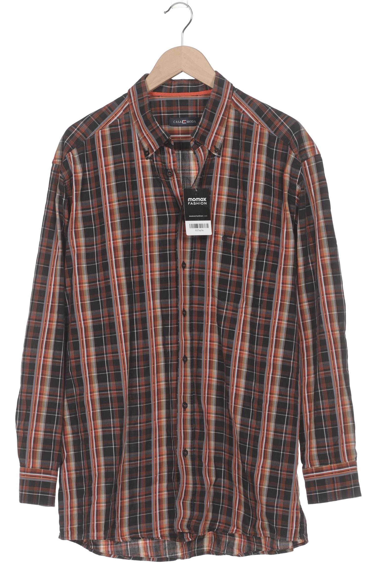 

Casa Moda Herren Hemd, orange, Gr. 56