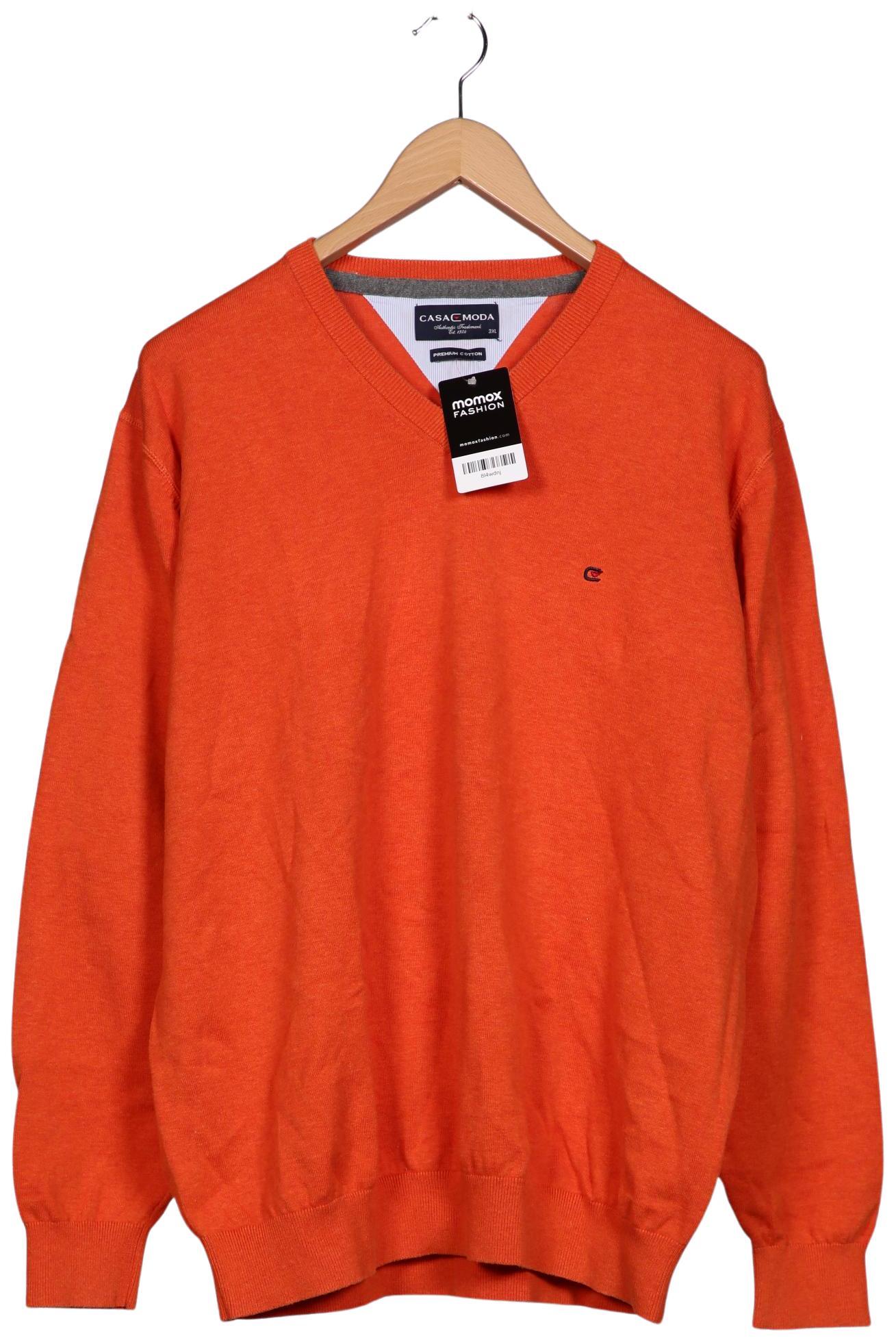

Casa Moda Herren Pullover, orange, Gr. 58