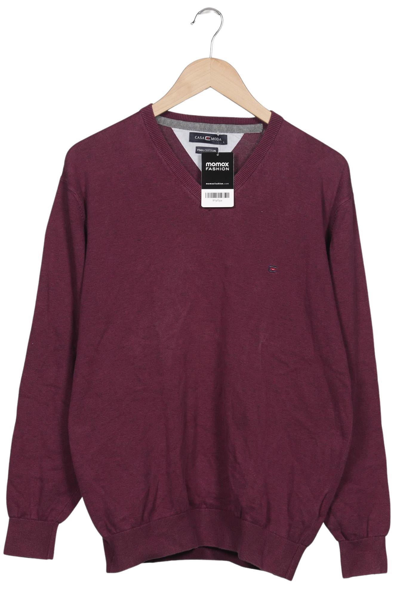 

Casa Moda Herren Pullover, bordeaux, Gr. 52