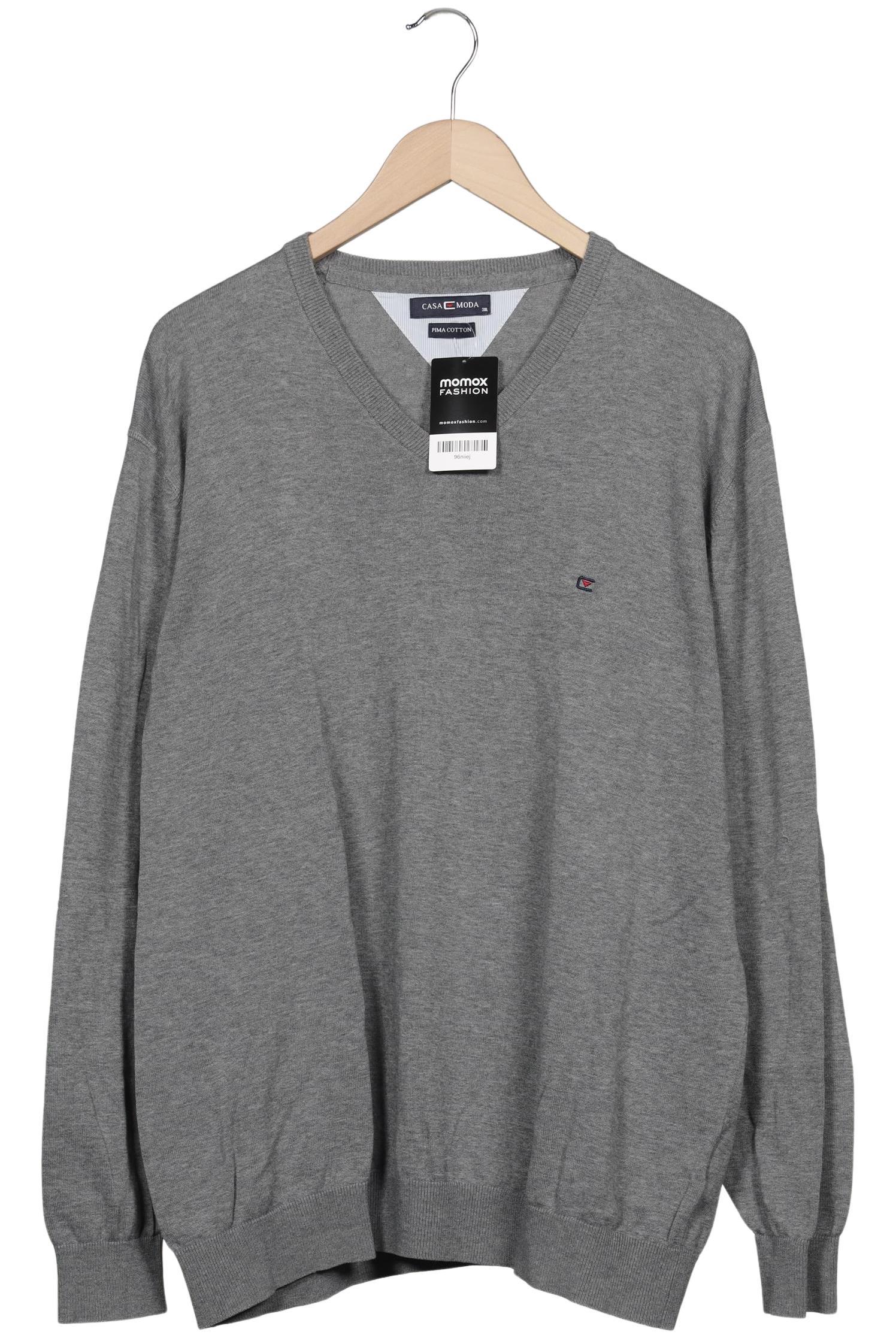 

Casa Moda Herren Pullover, grau, Gr. 58