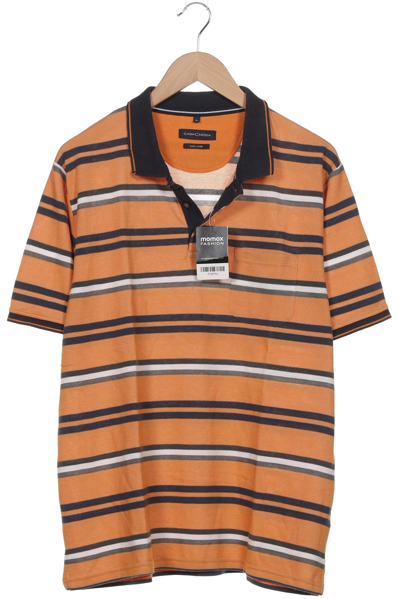 Thumbnail - Casa Moda Herren Poloshirt, orange, Gr. 54