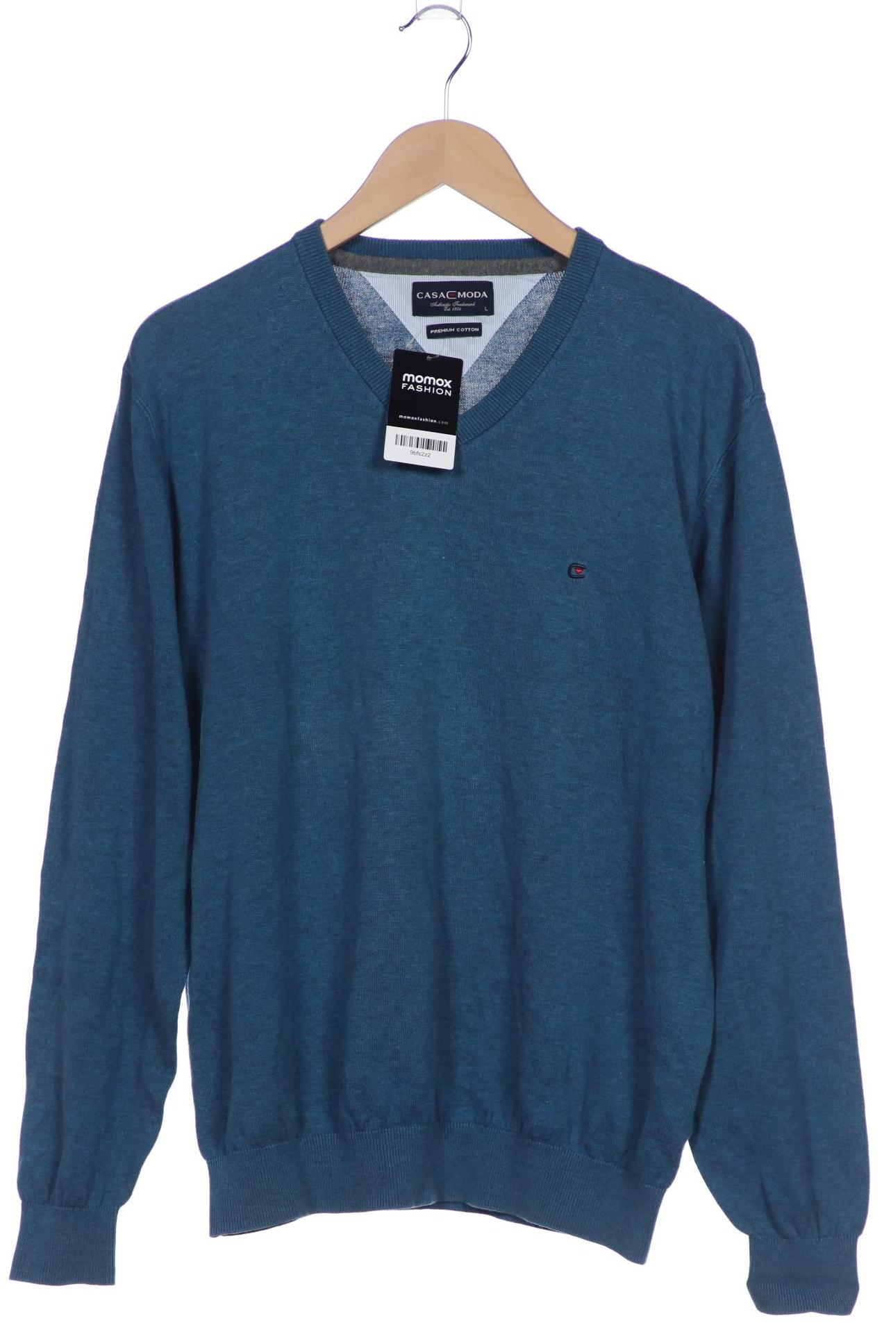 

Casa Moda Herren Pullover, blau, Gr. 52