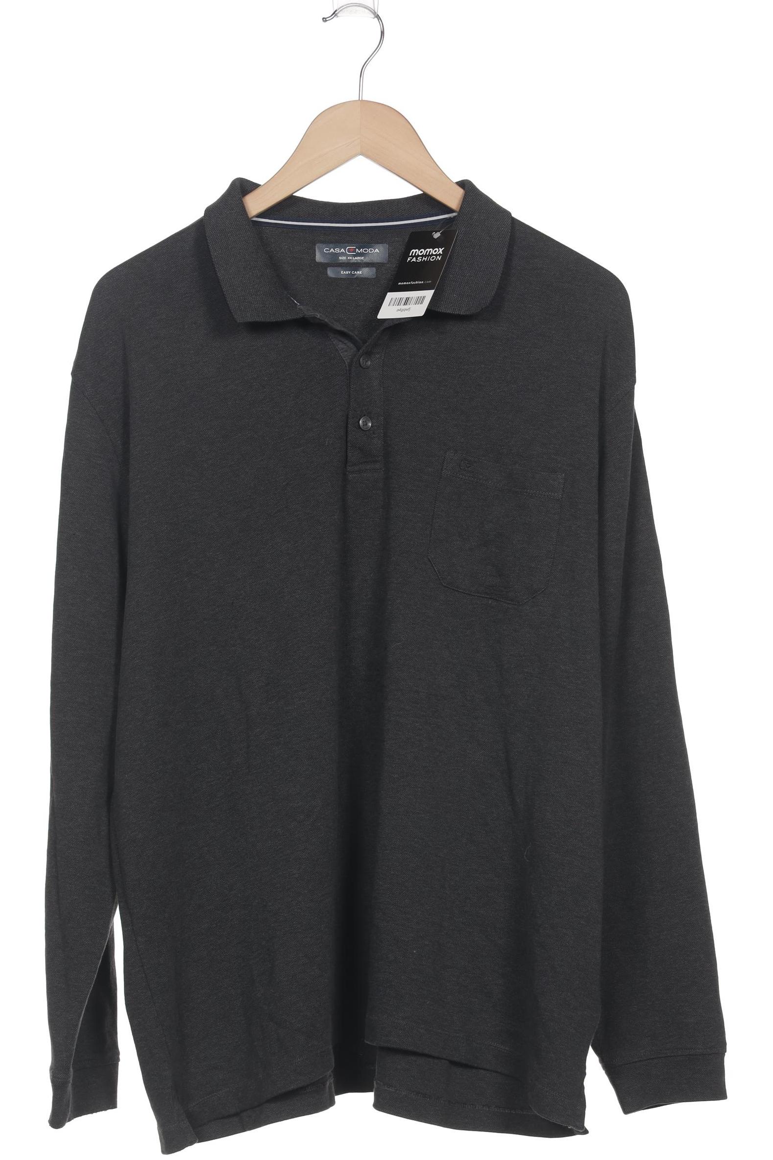 

Casa Moda Herren Poloshirt, grau, Gr. 56