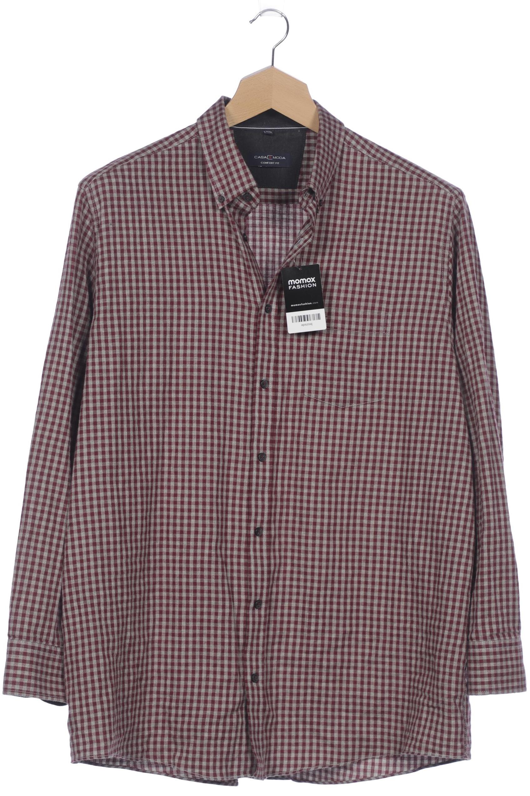 

Casa Moda Herren Hemd, bordeaux, Gr. 56