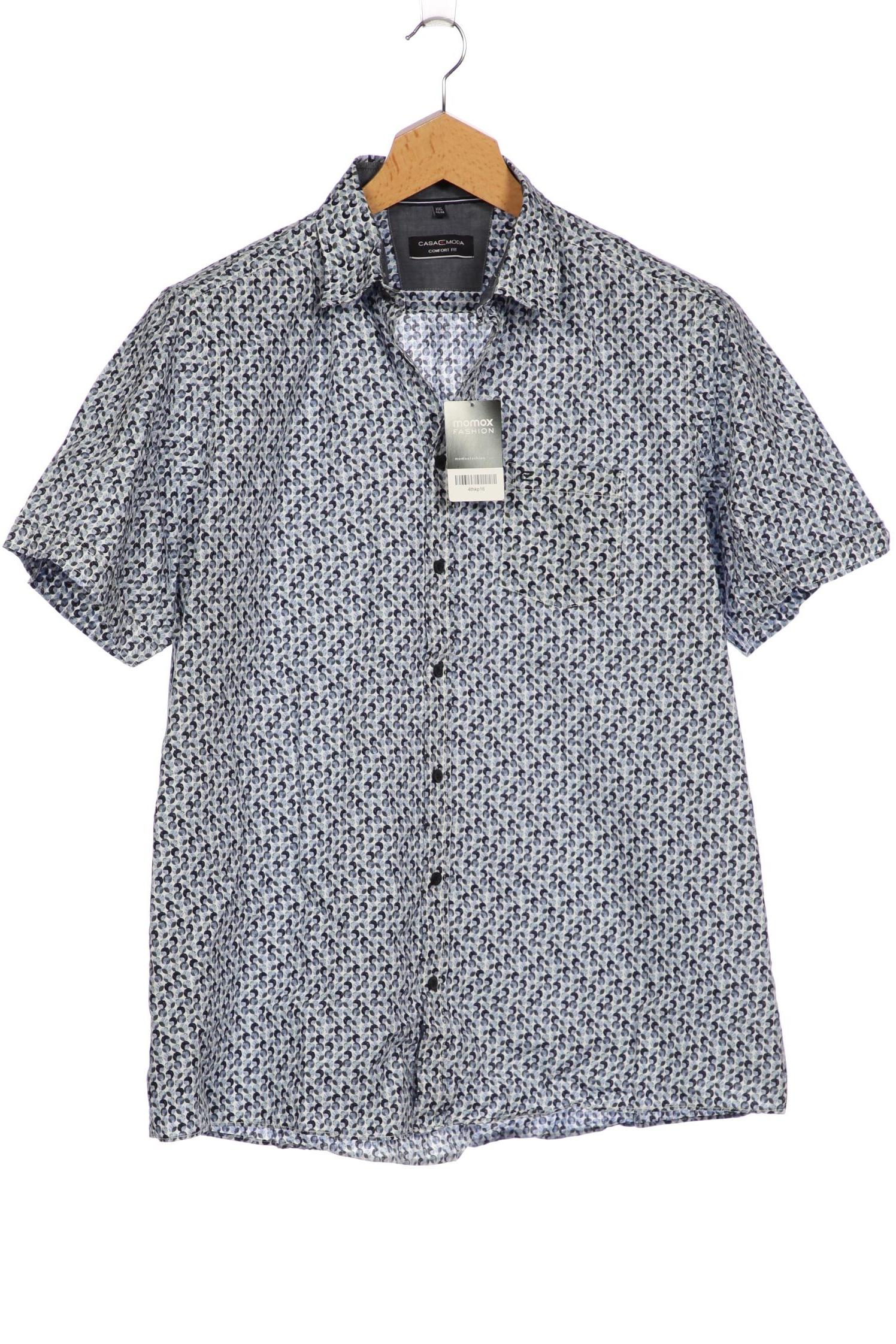 

Casa Moda Herren Hemd, blau, Gr. 56