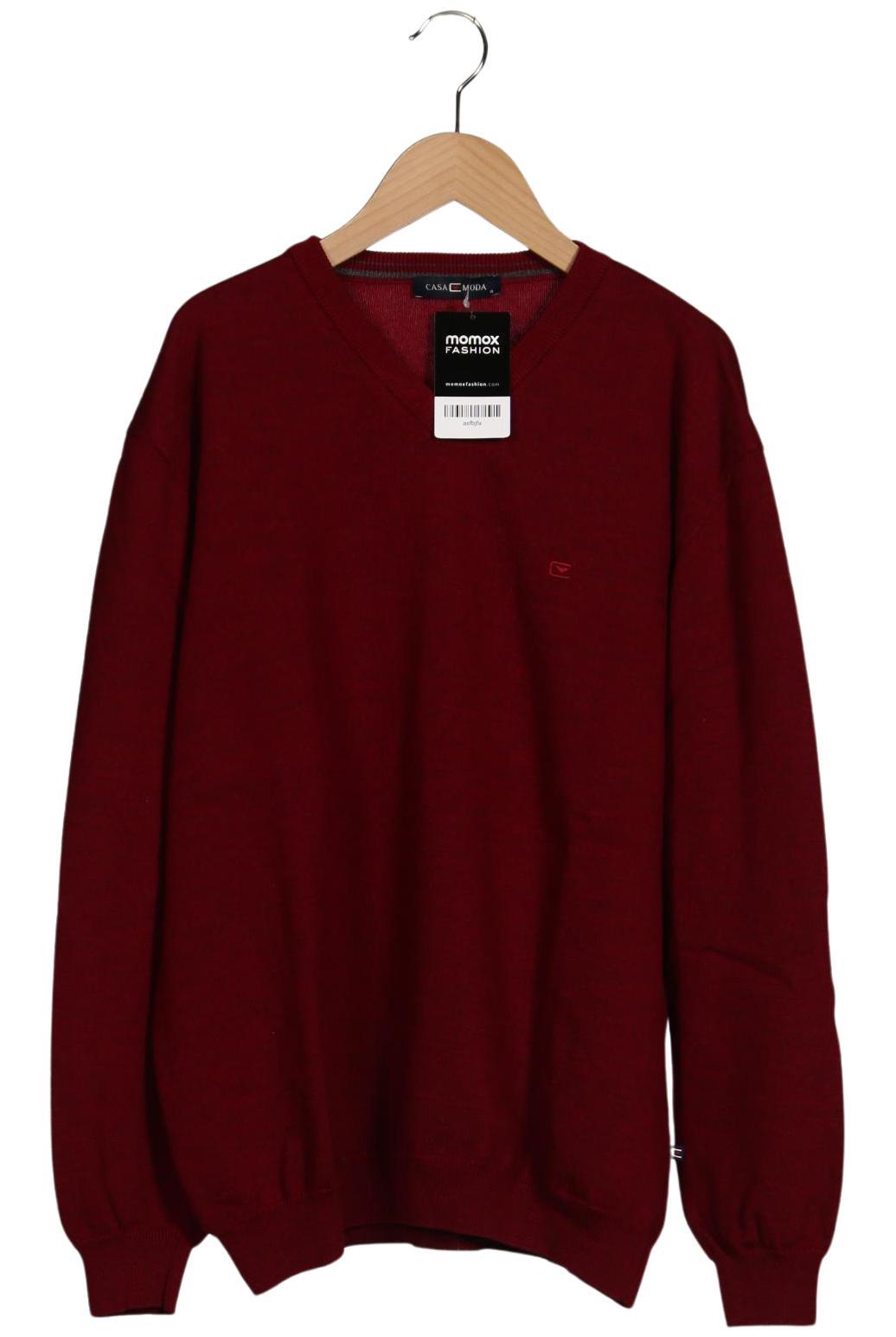 

Casa Moda Herren Pullover, bordeaux, Gr. 54