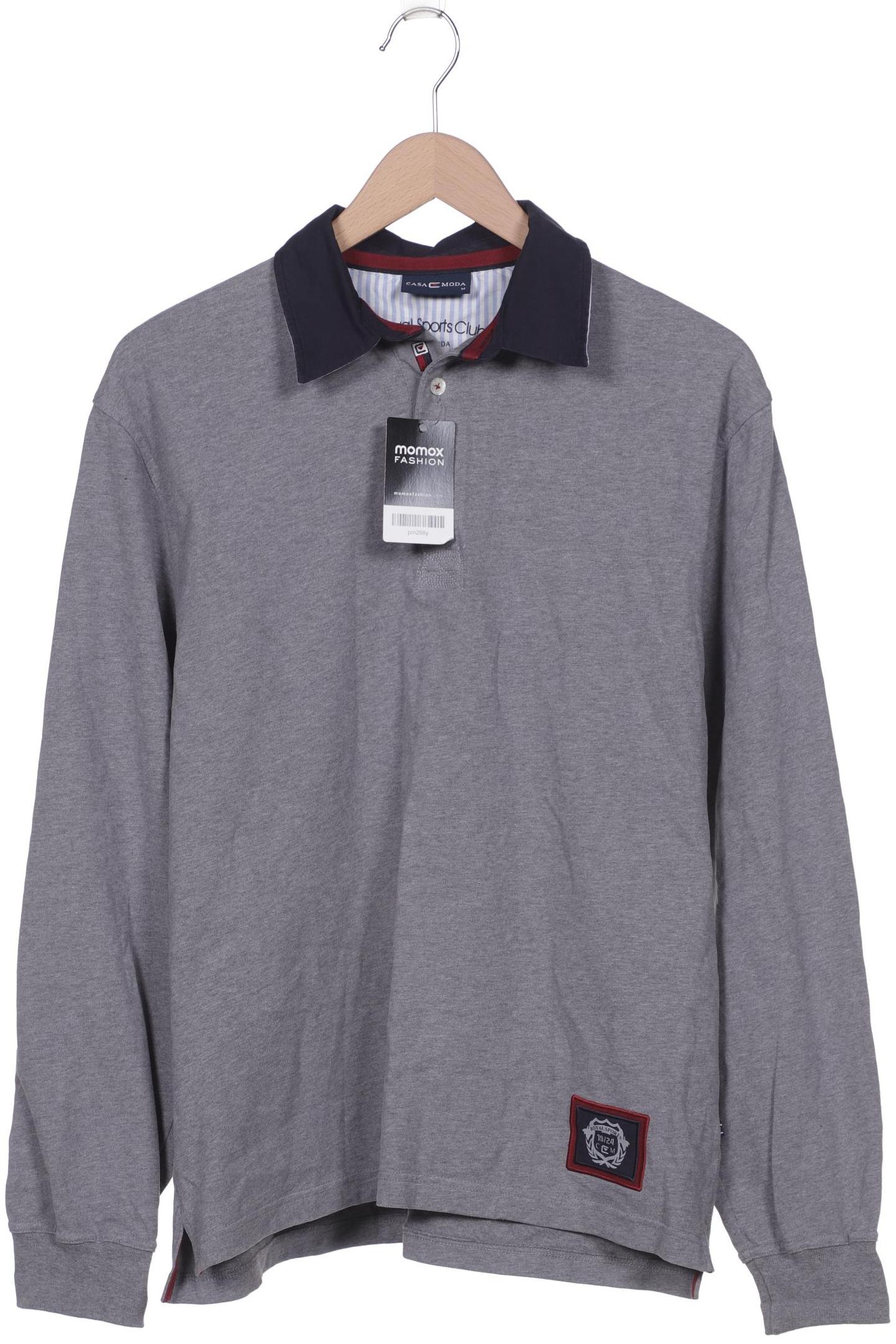 

Casa Moda Herren Poloshirt, grau, Gr. 48