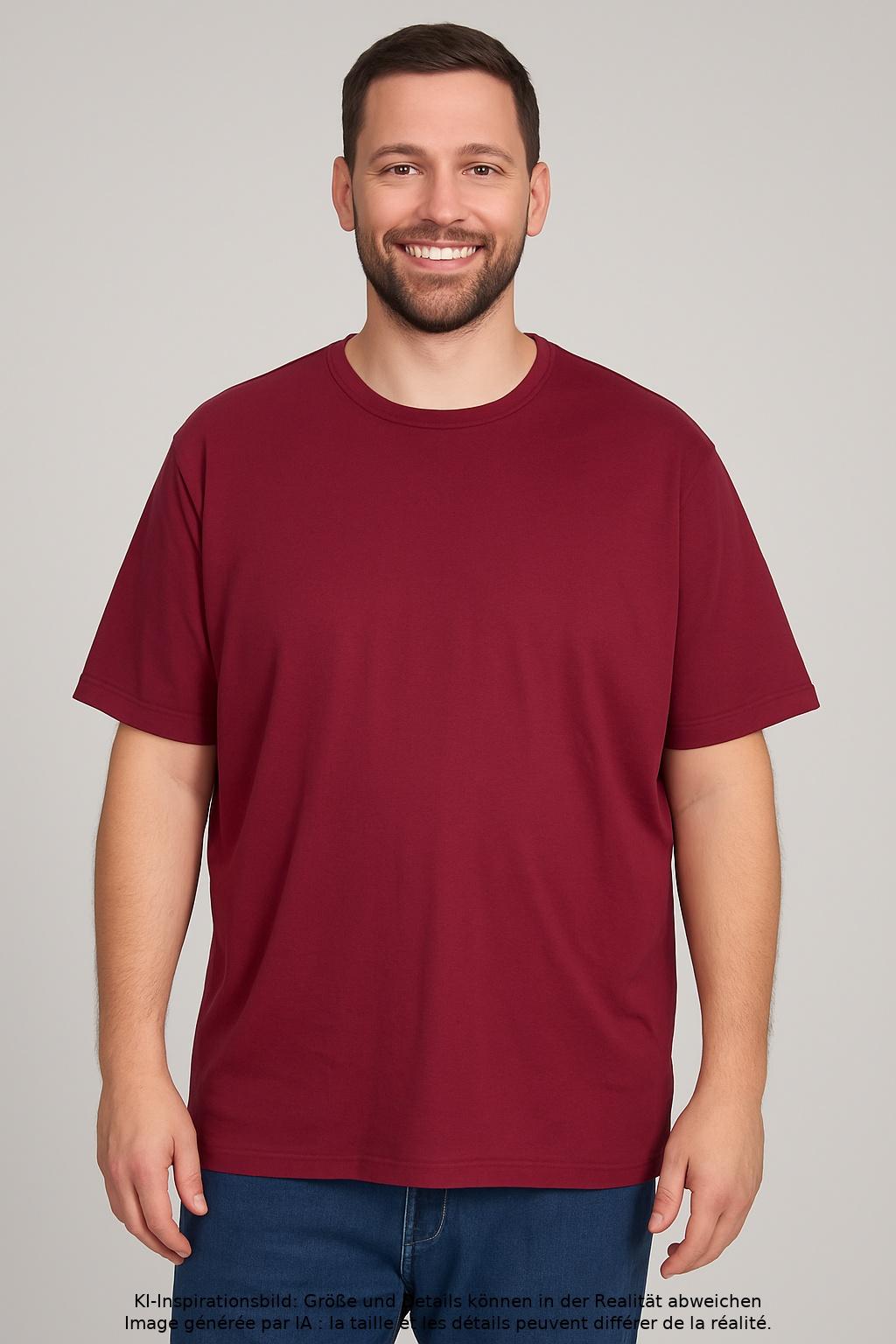 

Casa Moda Herren T-Shirt, rot, Gr. 56